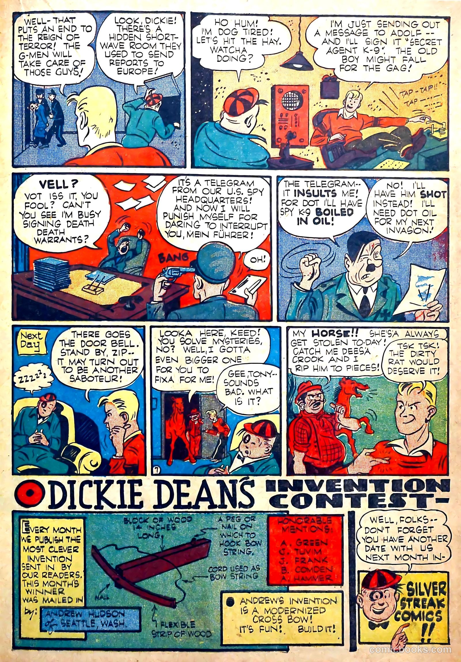 Silver Streak Comics #18 (1942) — page 33 of 69