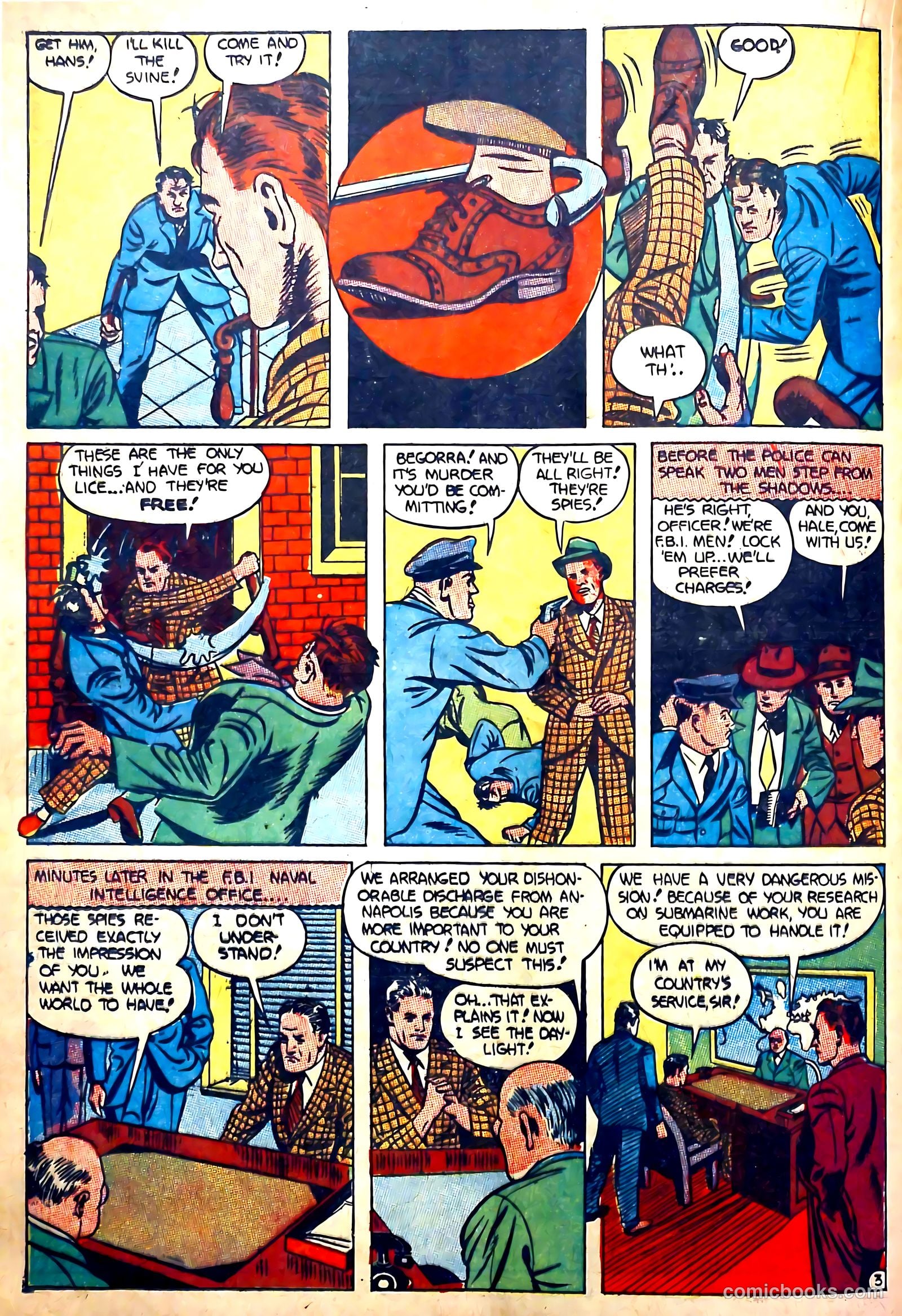 Silver Streak Comics #18 (1942) — page 38 of 69