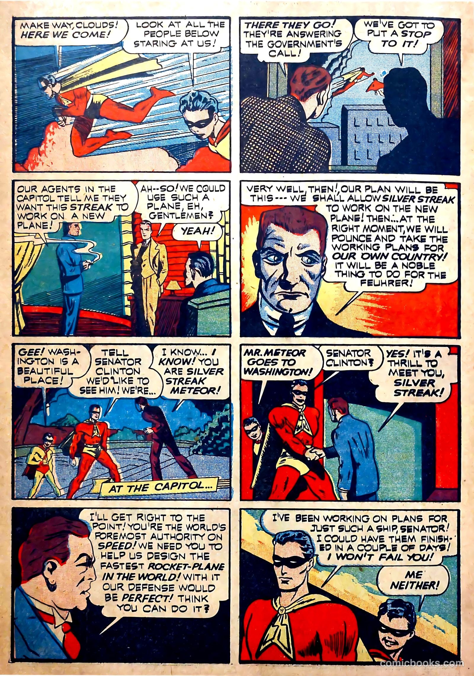 Silver Streak Comics #18 (1942) — page 60 of 69