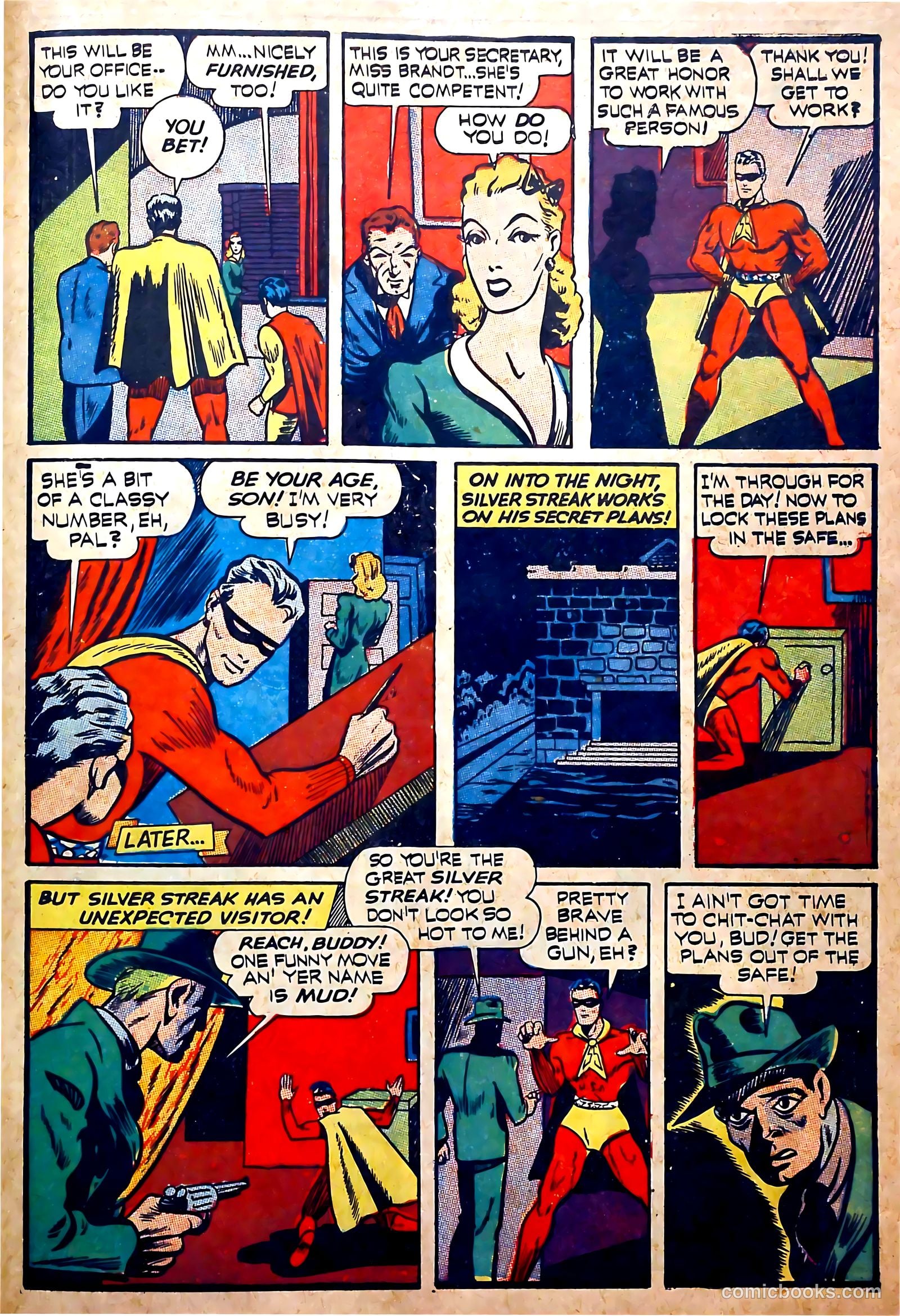 Silver Streak Comics #18 (1942) — page 61 of 69