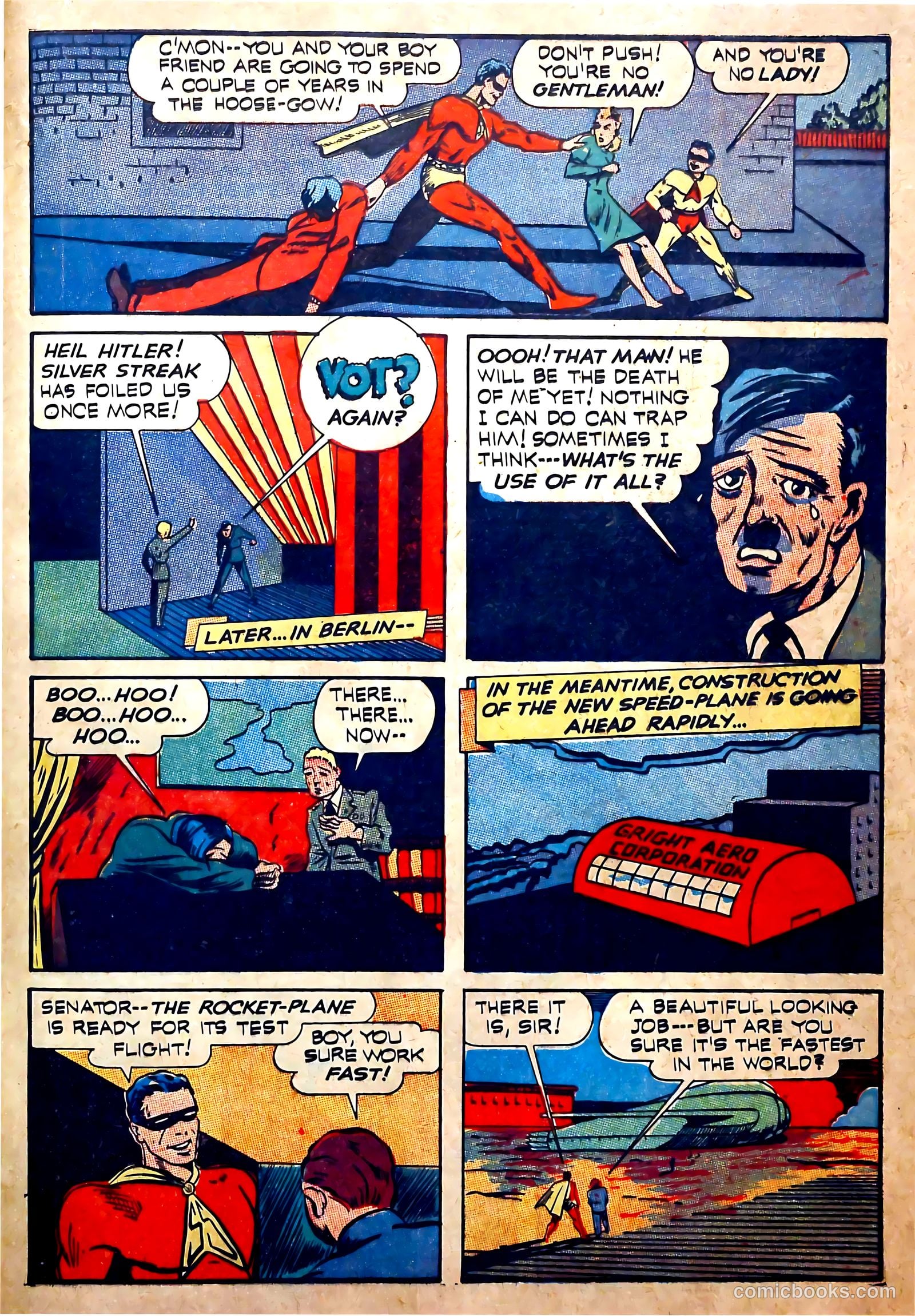Silver Streak Comics #18 (1942) — page 65 of 69