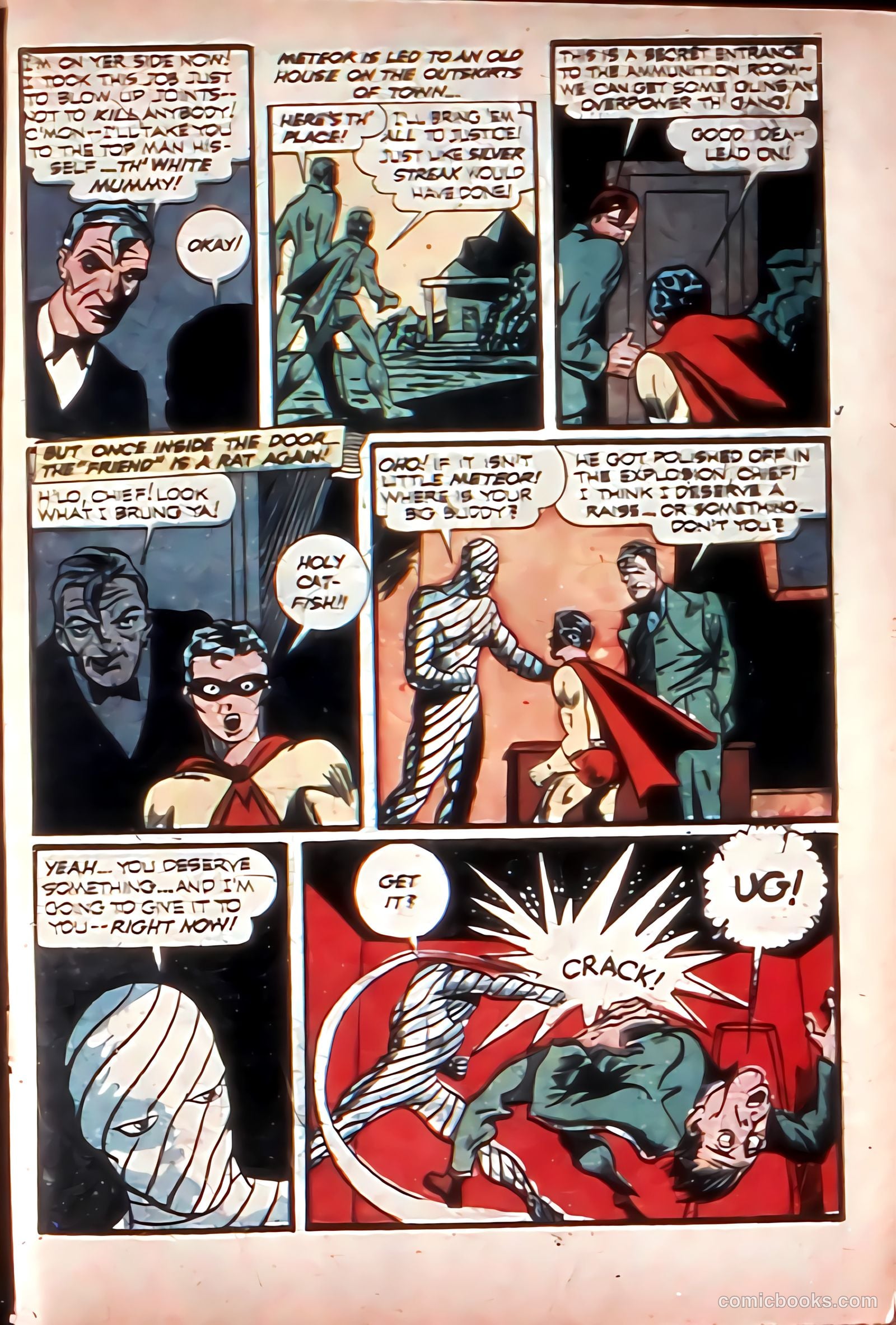 Silver Streak Comics #19 (1942) — page 64 of 69