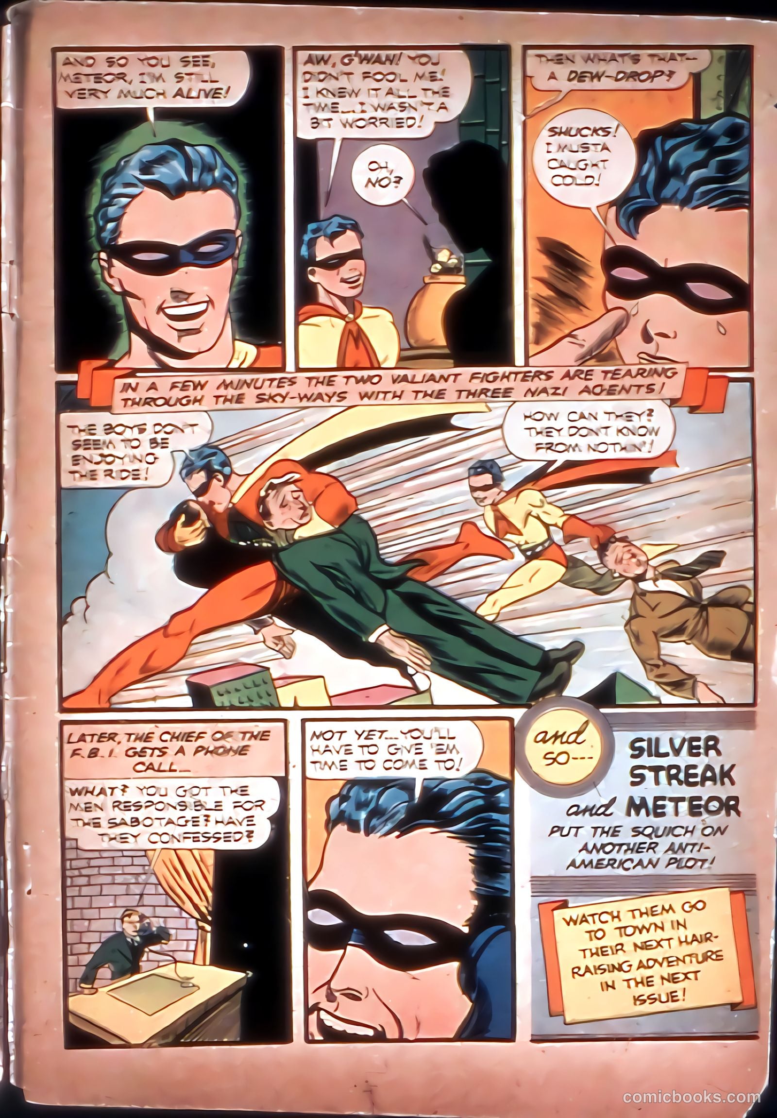 Silver Streak Comics #19 (1942) — page 68 of 69