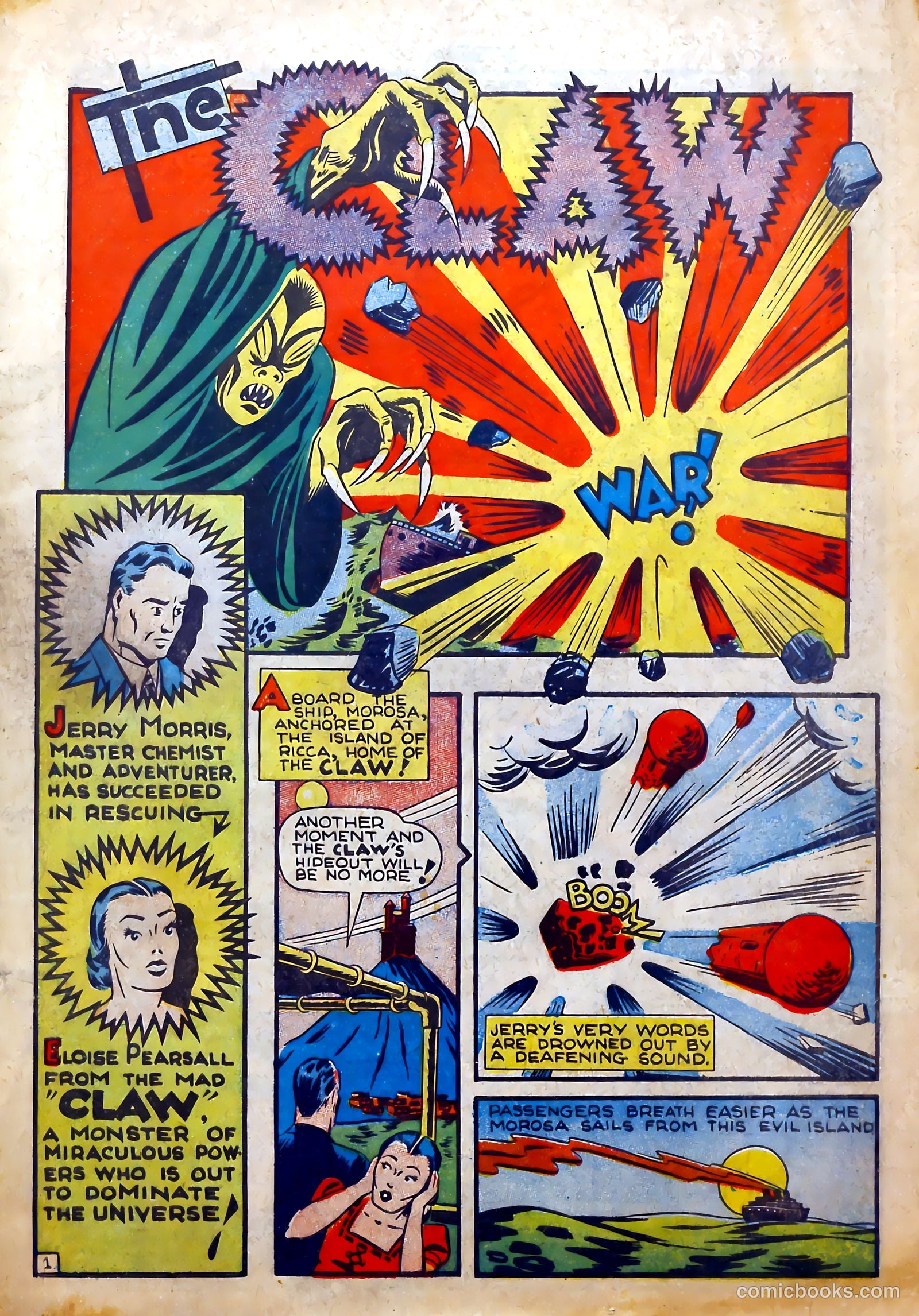 Silver Streak Comics #2 (1940) — page 3 of 68