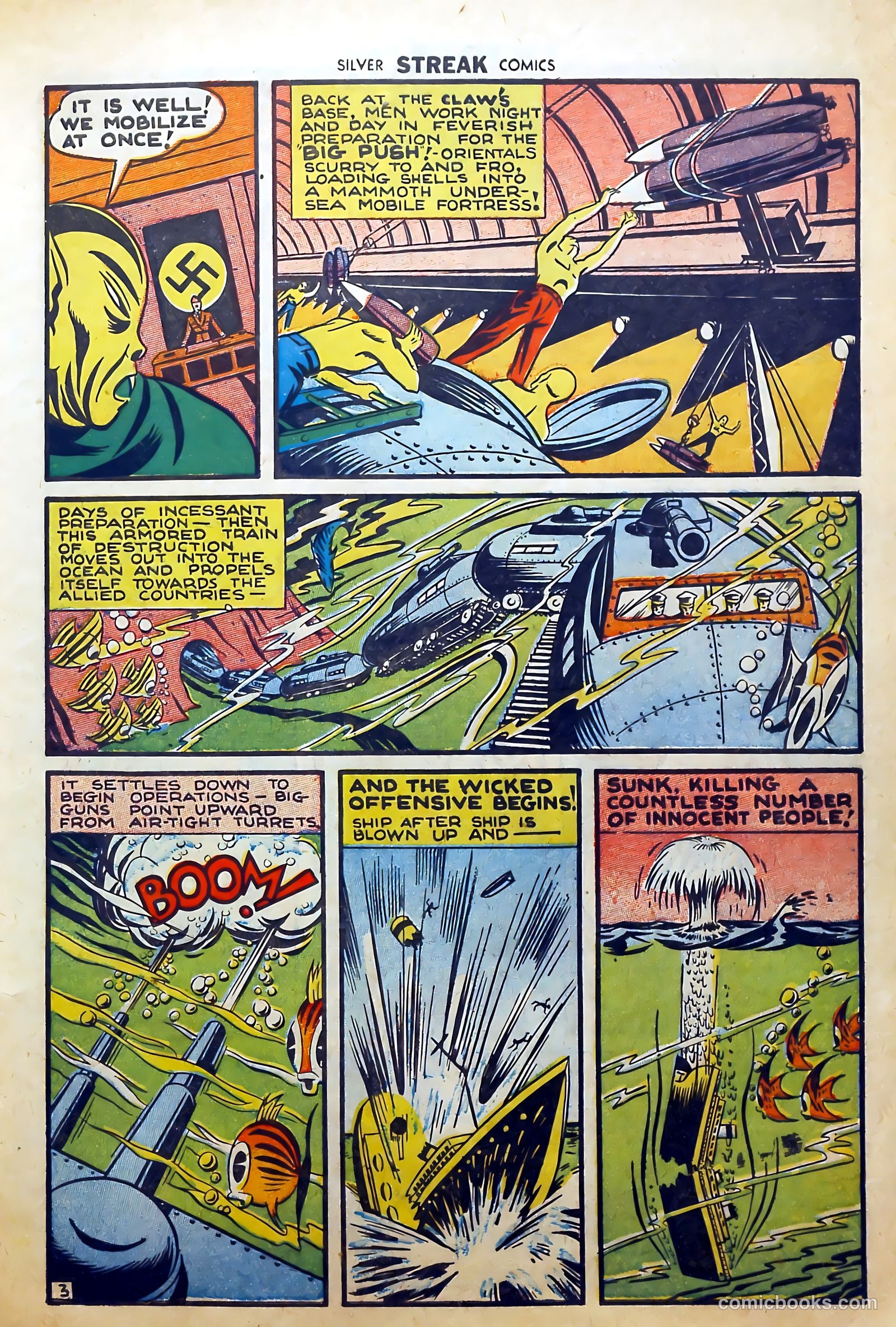 Silver Streak Comics #2 (1940) — page 5 of 68