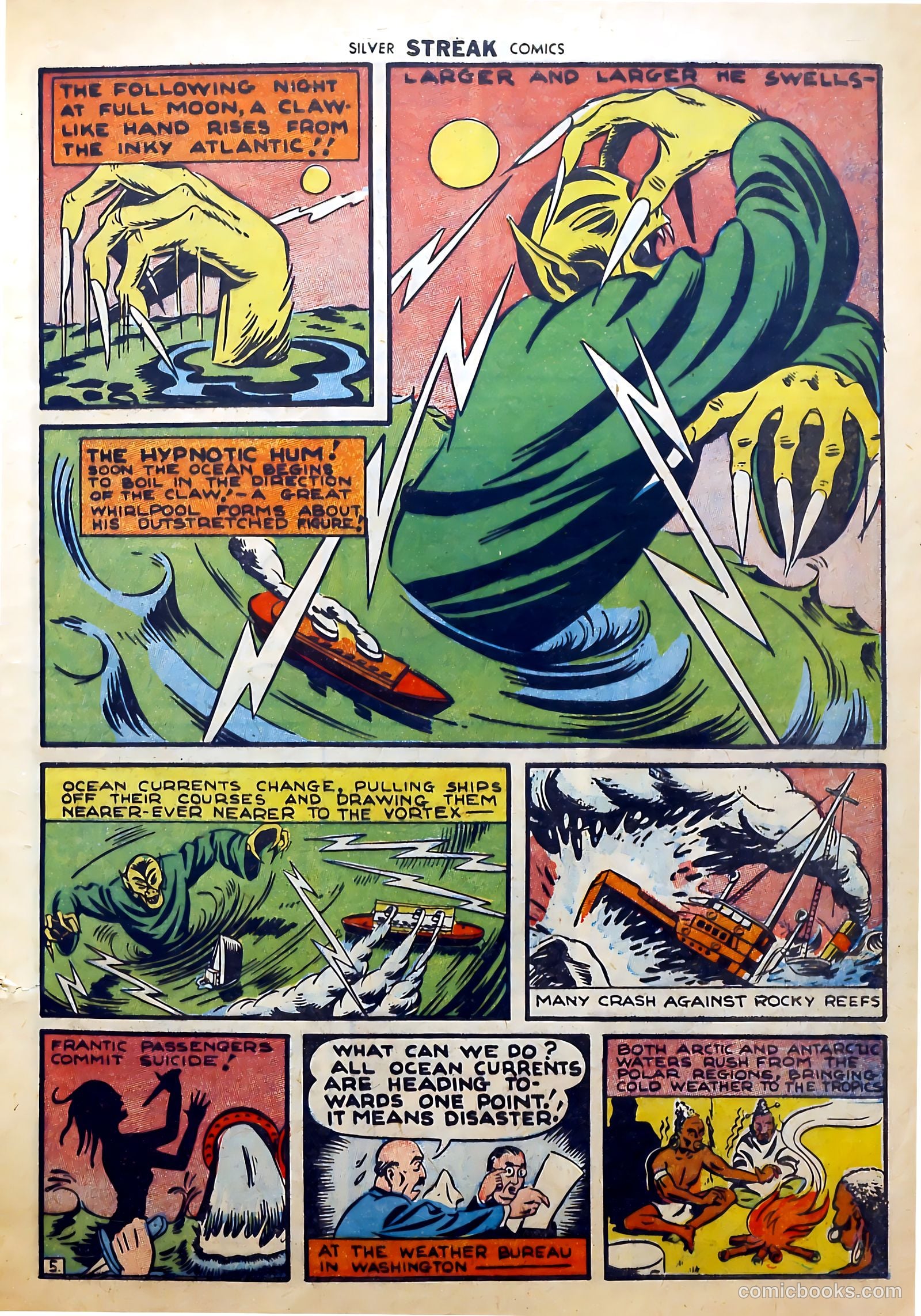 Silver Streak Comics #2 (1940) — page 7 of 68