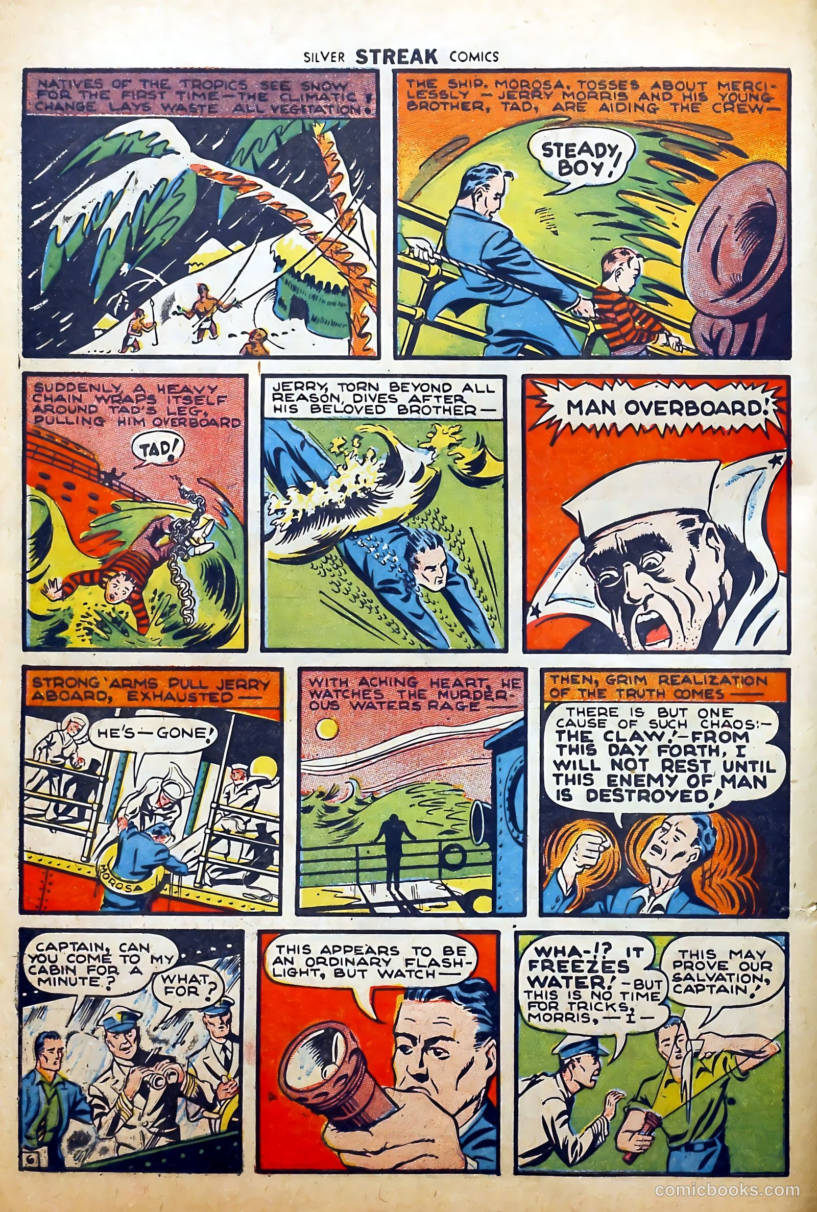 Silver Streak Comics #2 (1940) — page 8 of 68