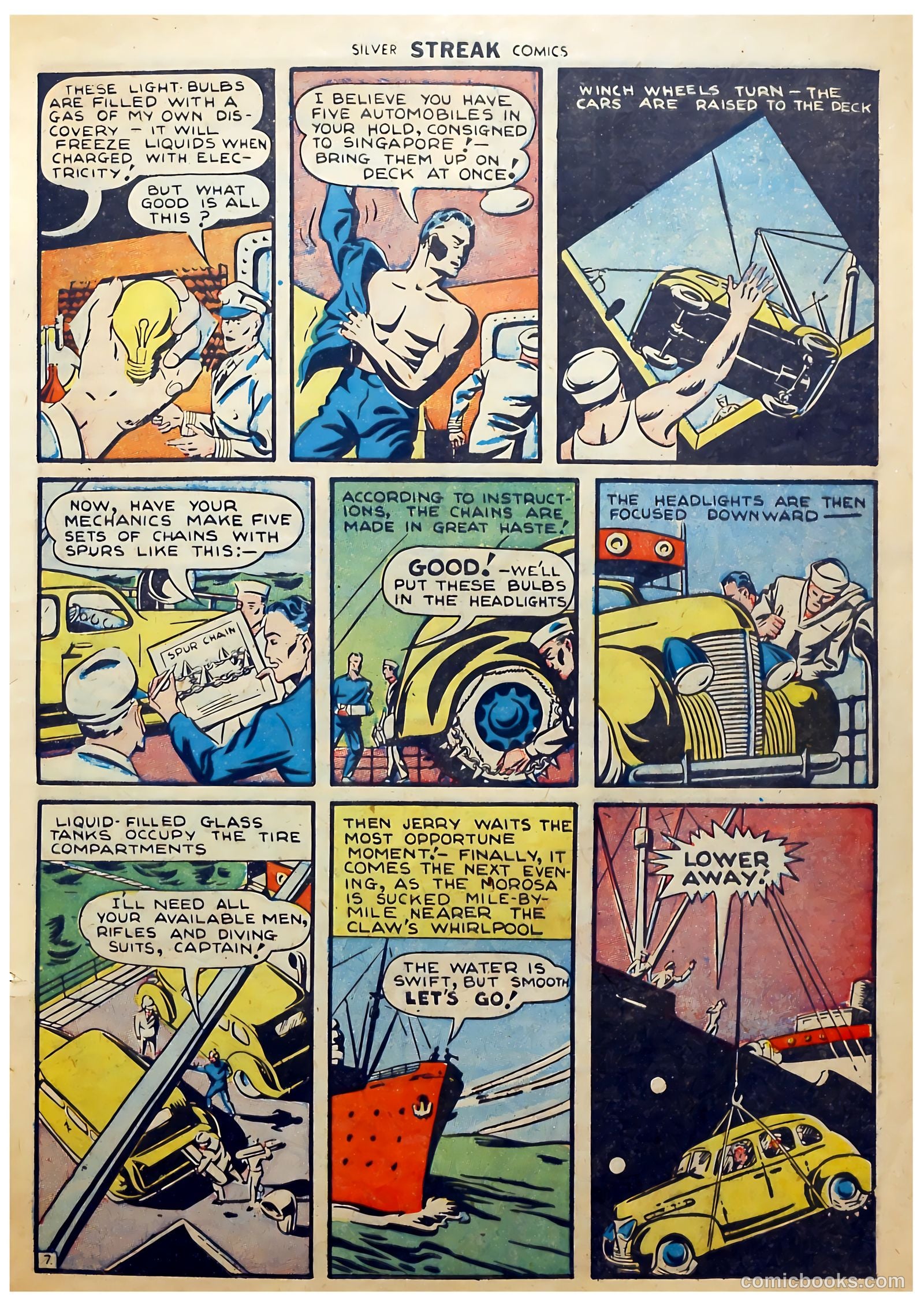 Silver Streak Comics #2 (1940) — page 9 of 68