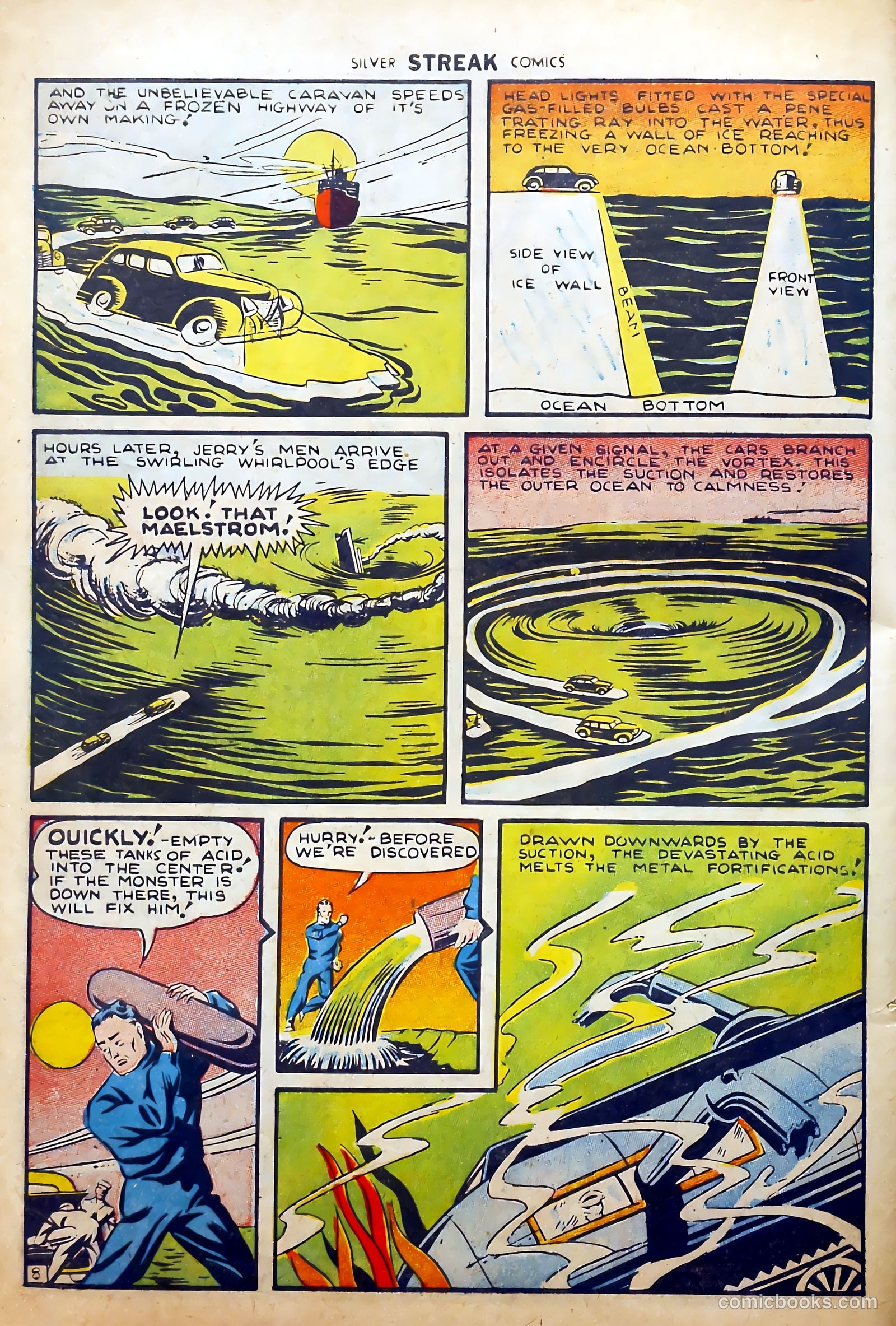 Silver Streak Comics #2 (1940) — page 10 of 68