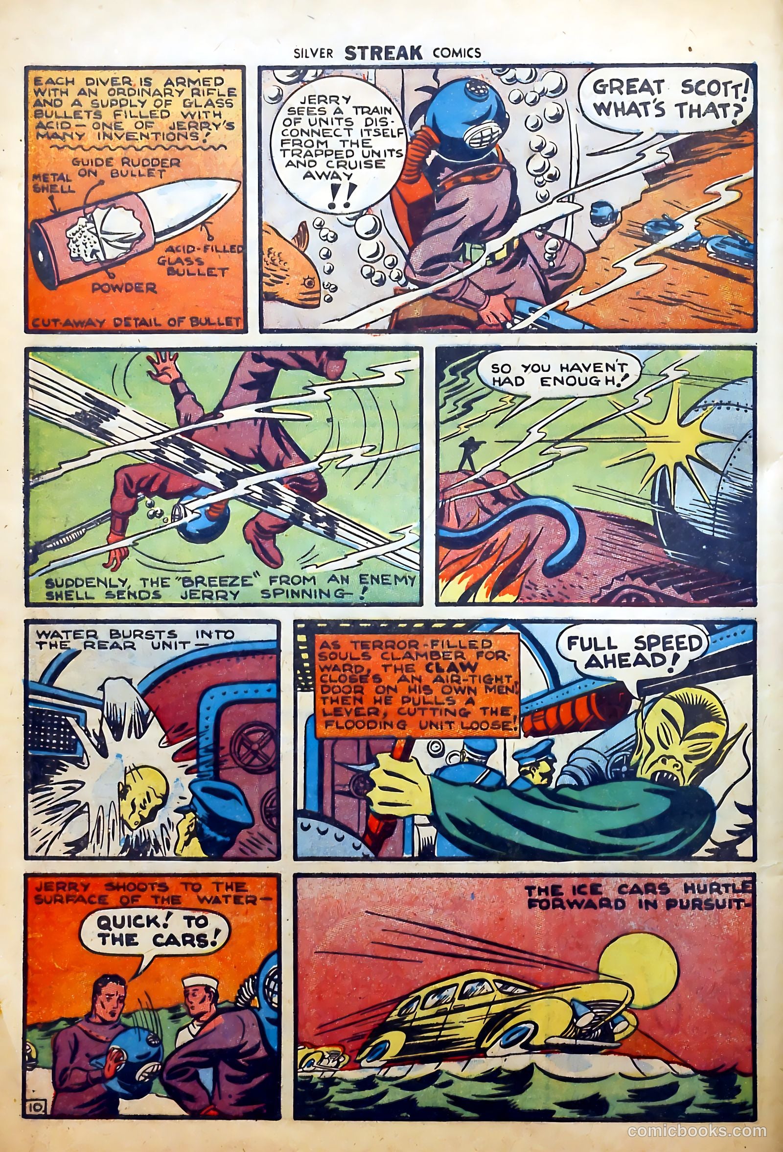 Silver Streak Comics #2 (1940) — page 12 of 68