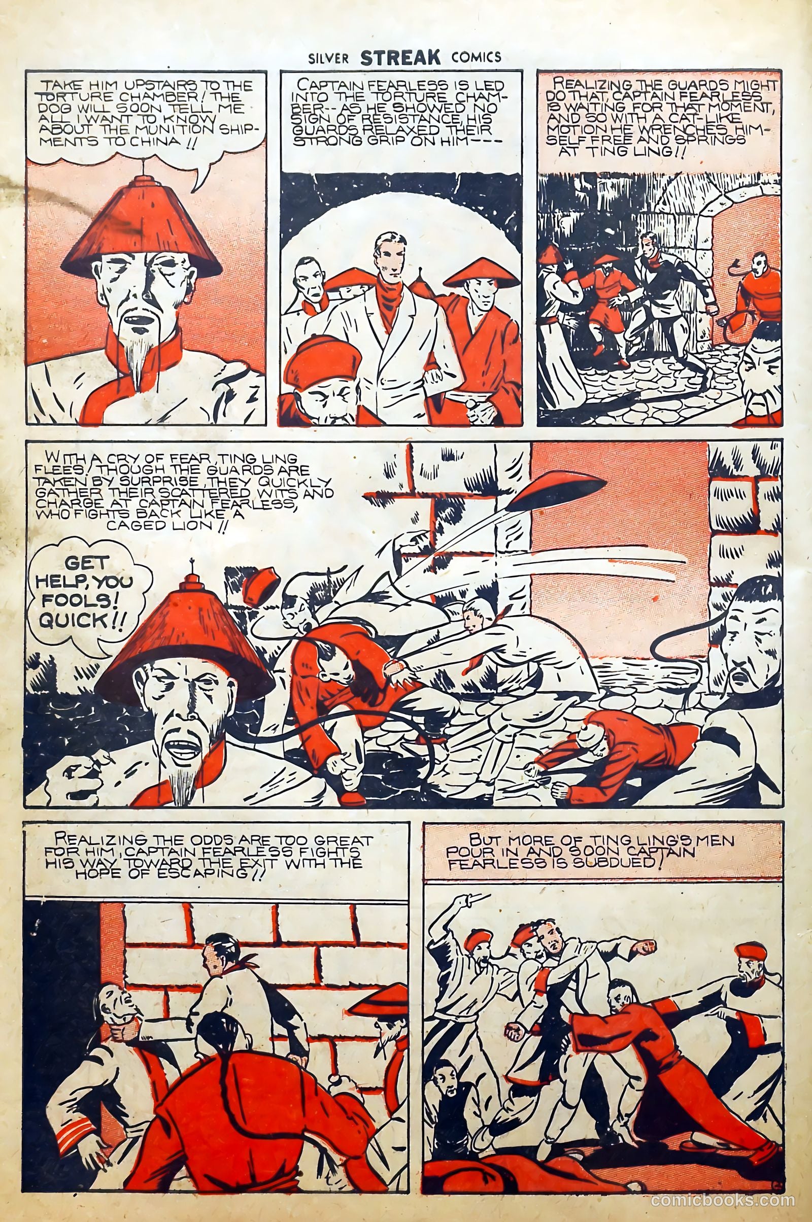 Silver Streak Comics #2 (1940) — page 16 of 68