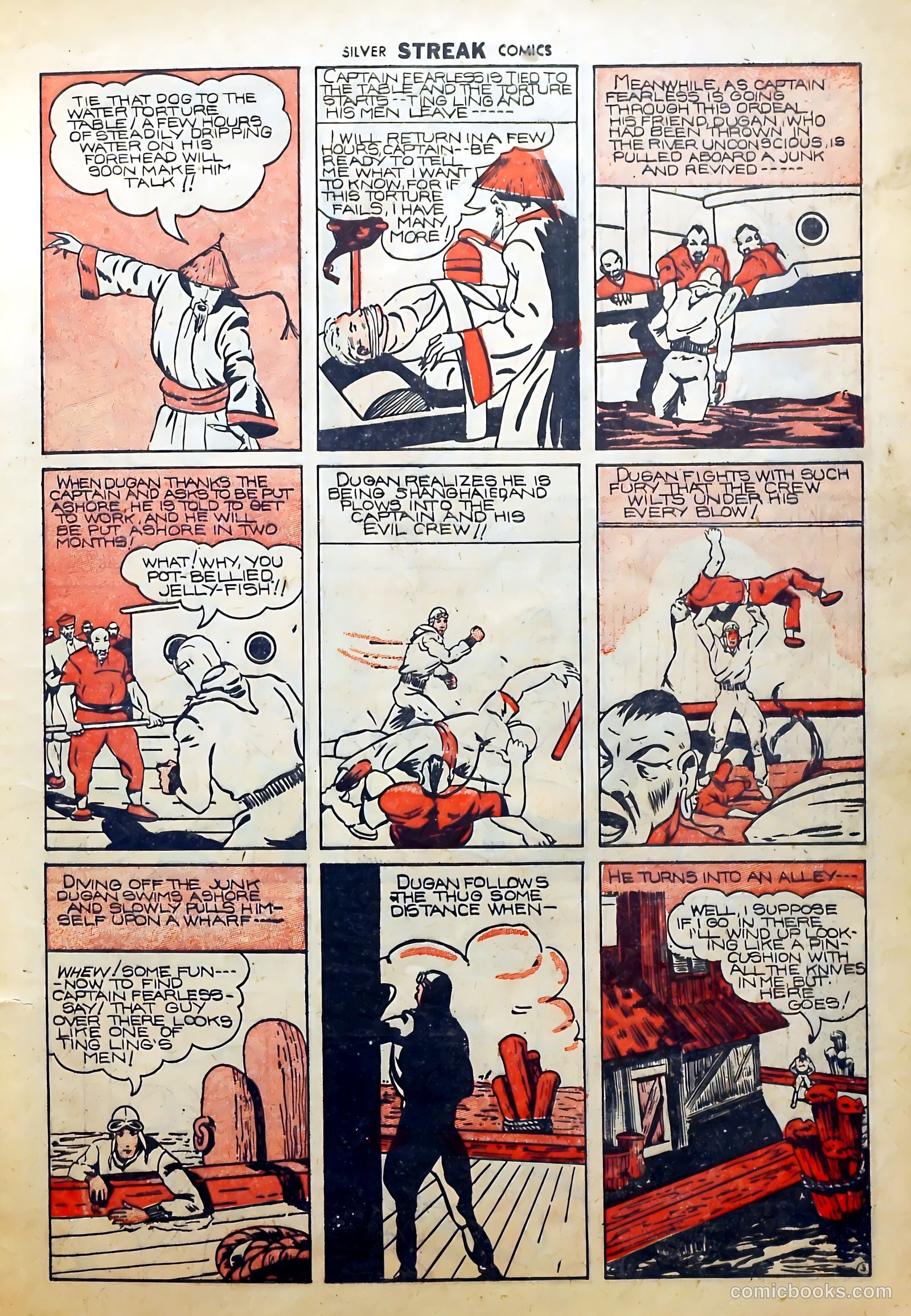Silver Streak Comics #2 (1940) — page 17 of 68