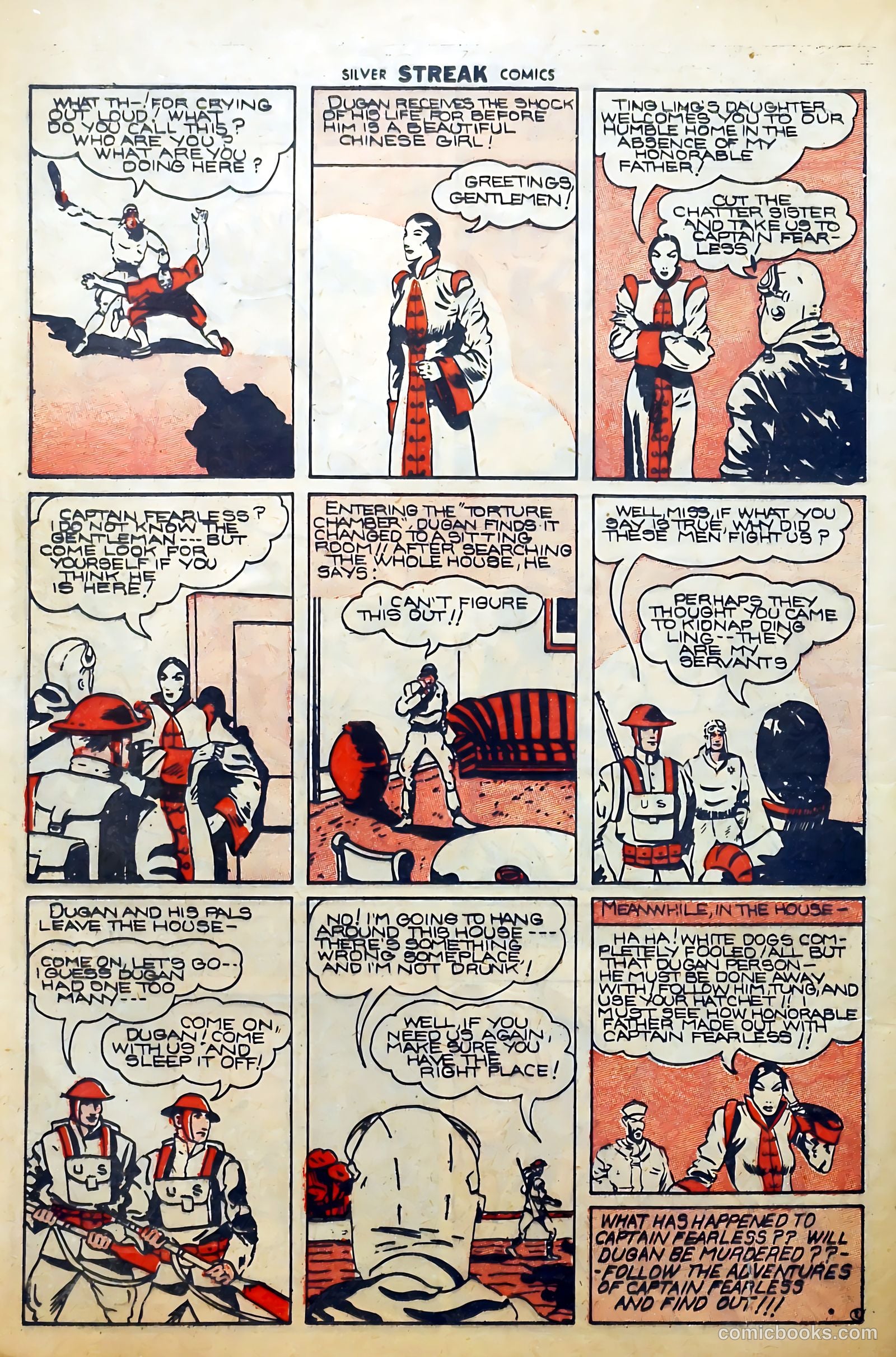 Silver Streak Comics #2 (1940) — page 22 of 68