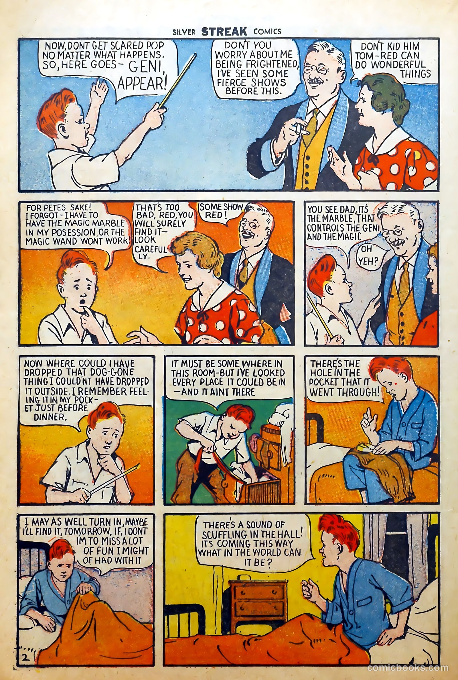 Silver Streak Comics #2 (1940) — page 24 of 68