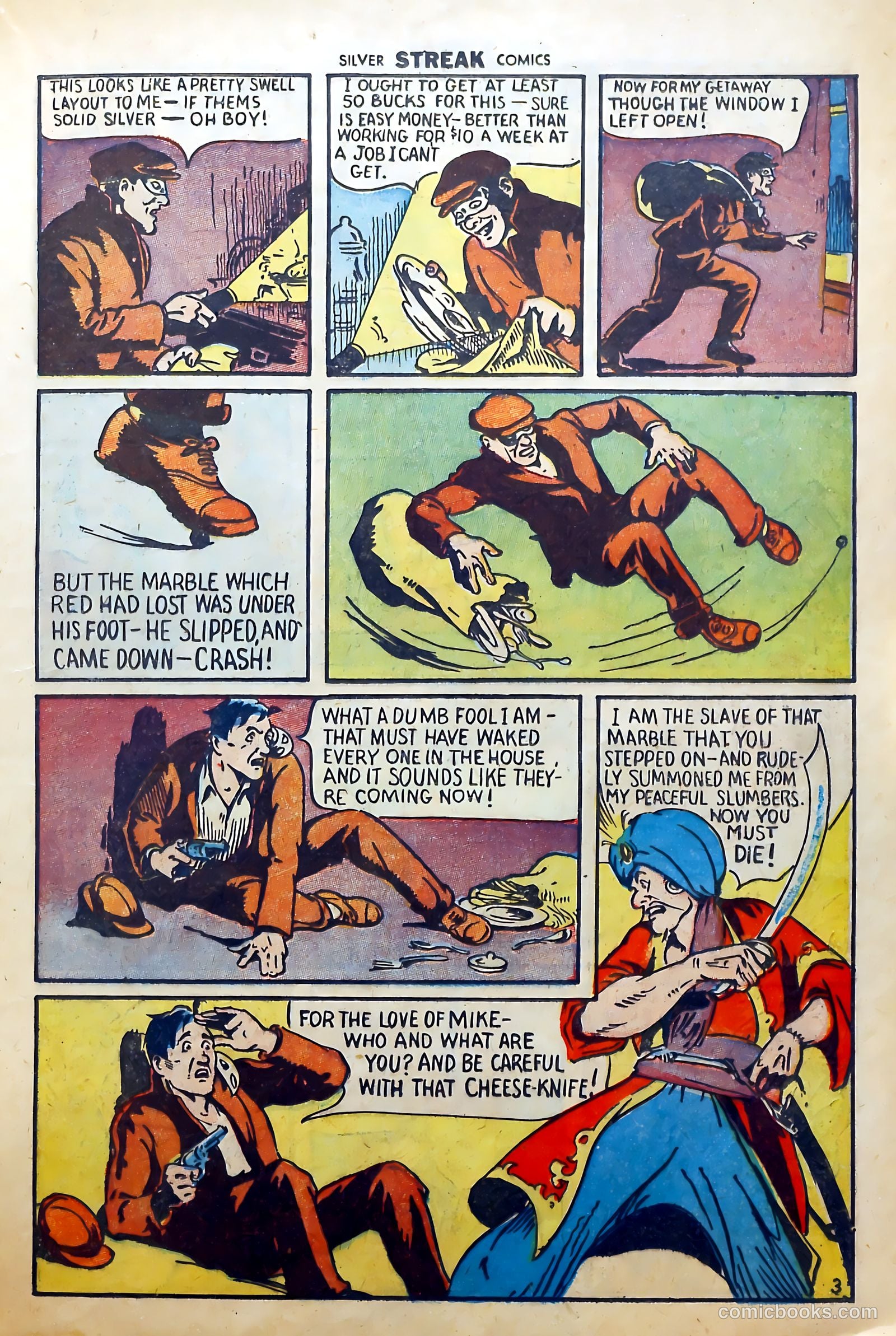 Silver Streak Comics #2 (1940) — page 25 of 68