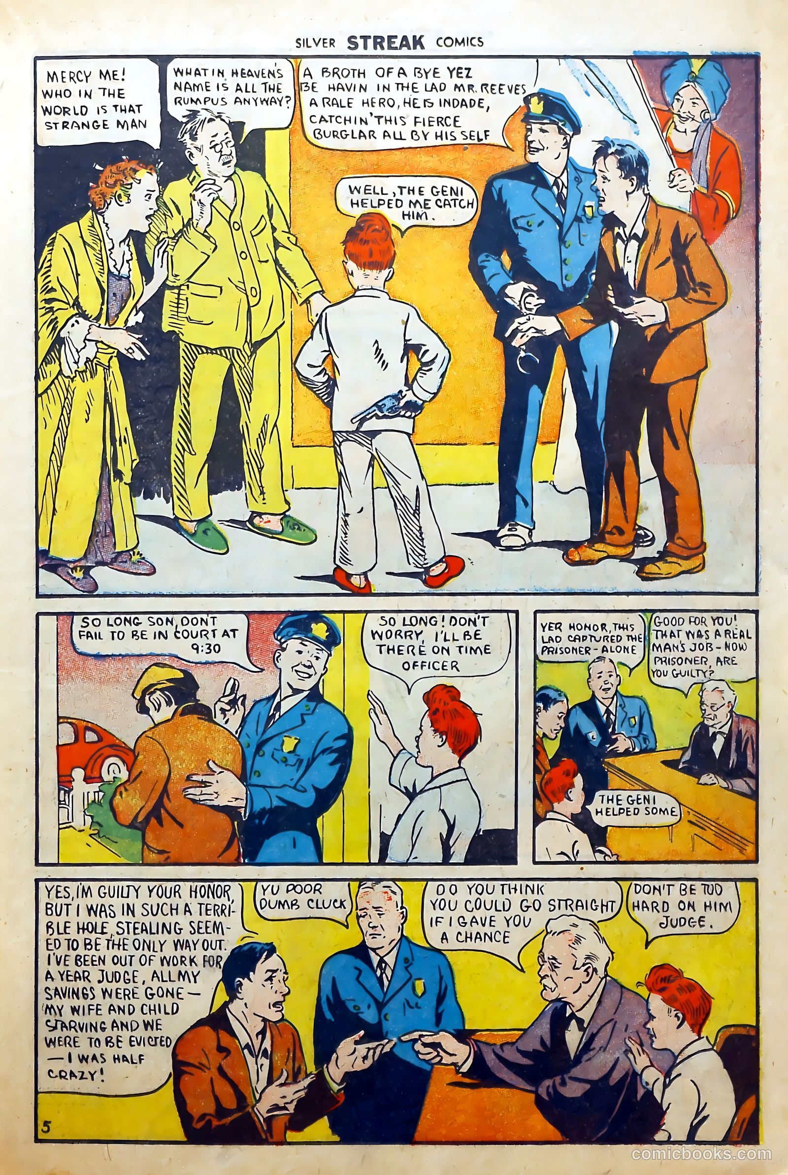 Silver Streak Comics #2 (1940) — page 27 of 68