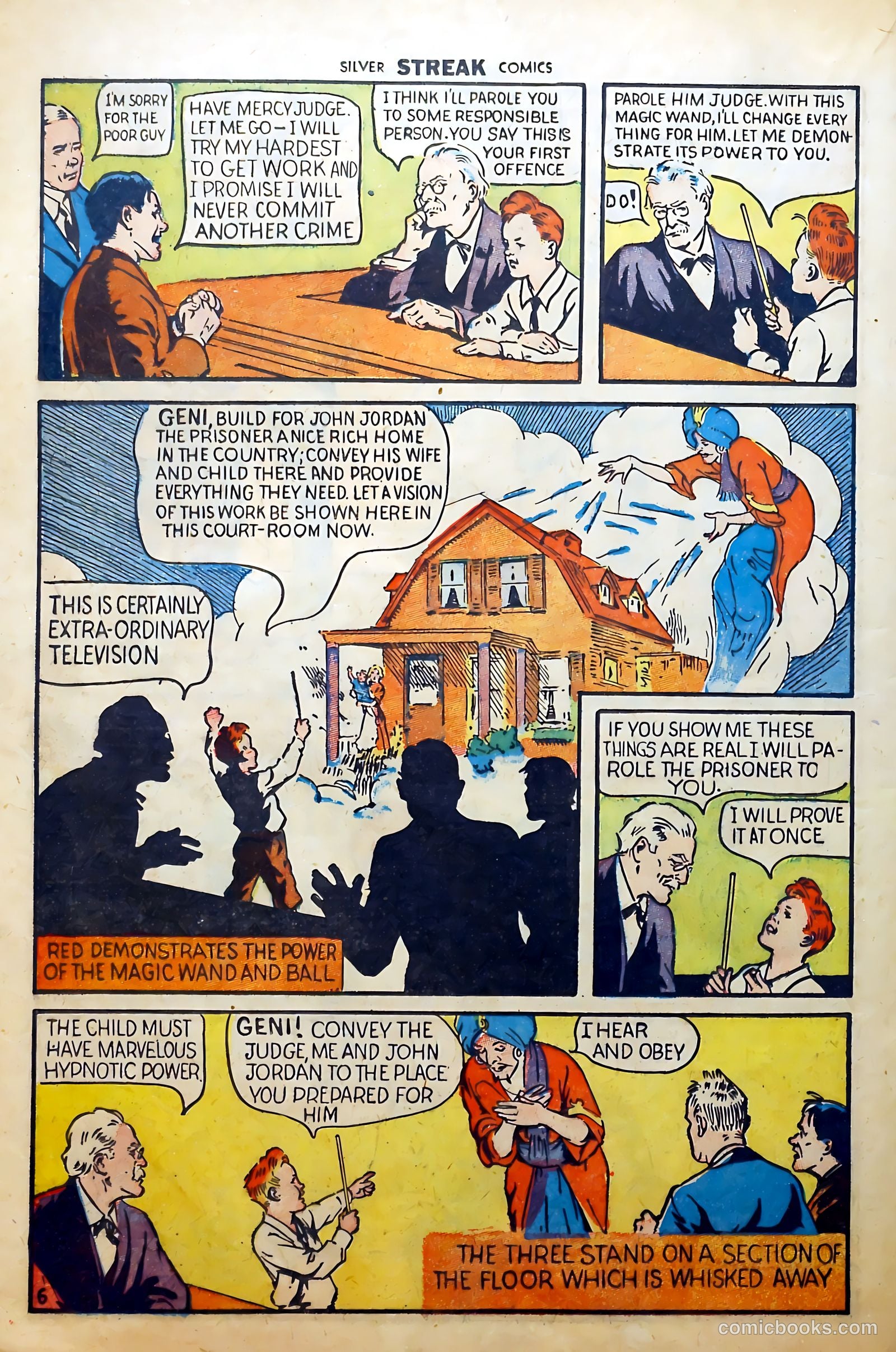 Silver Streak Comics #2 (1940) — page 28 of 68