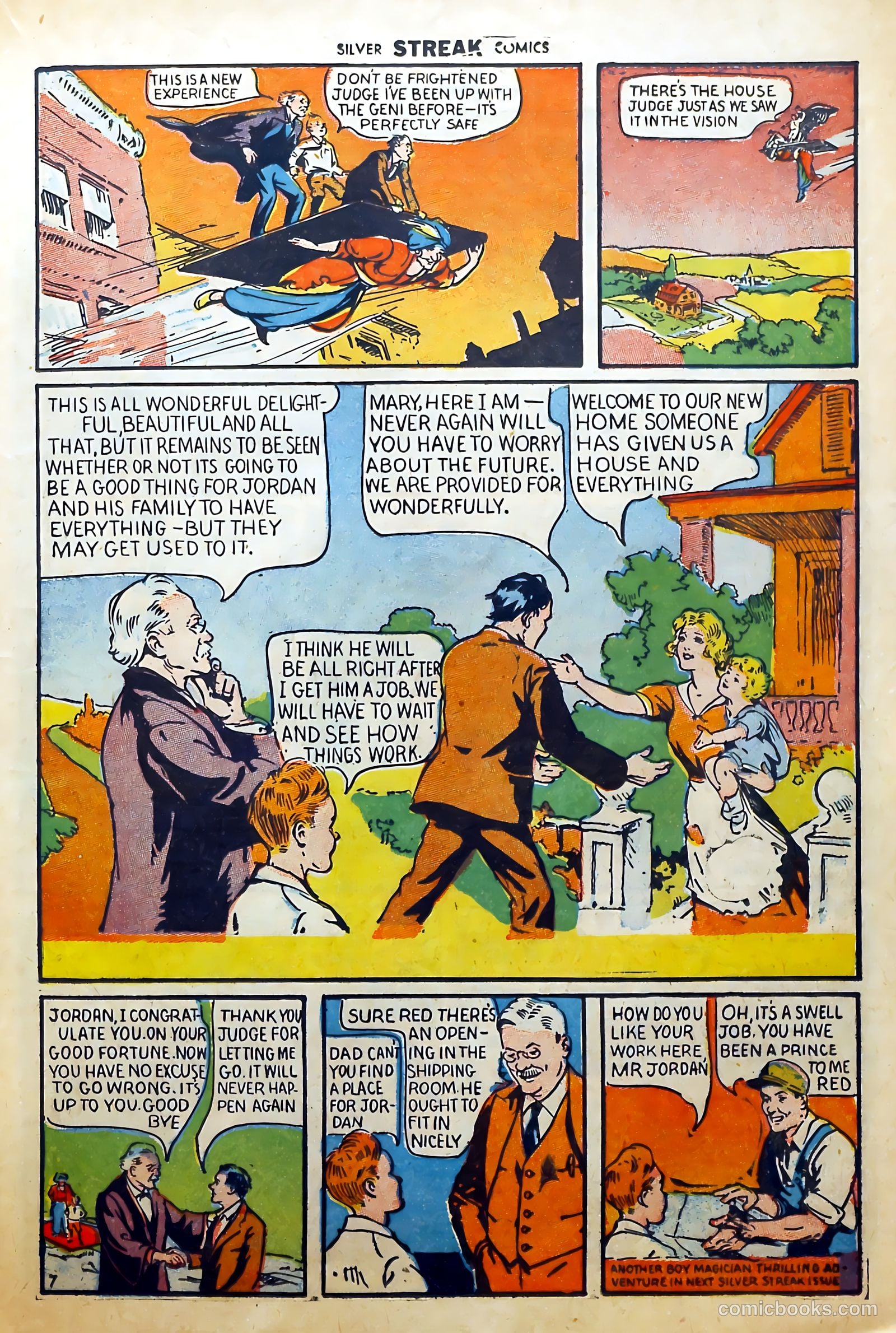 Silver Streak Comics #2 (1940) — page 29 of 68