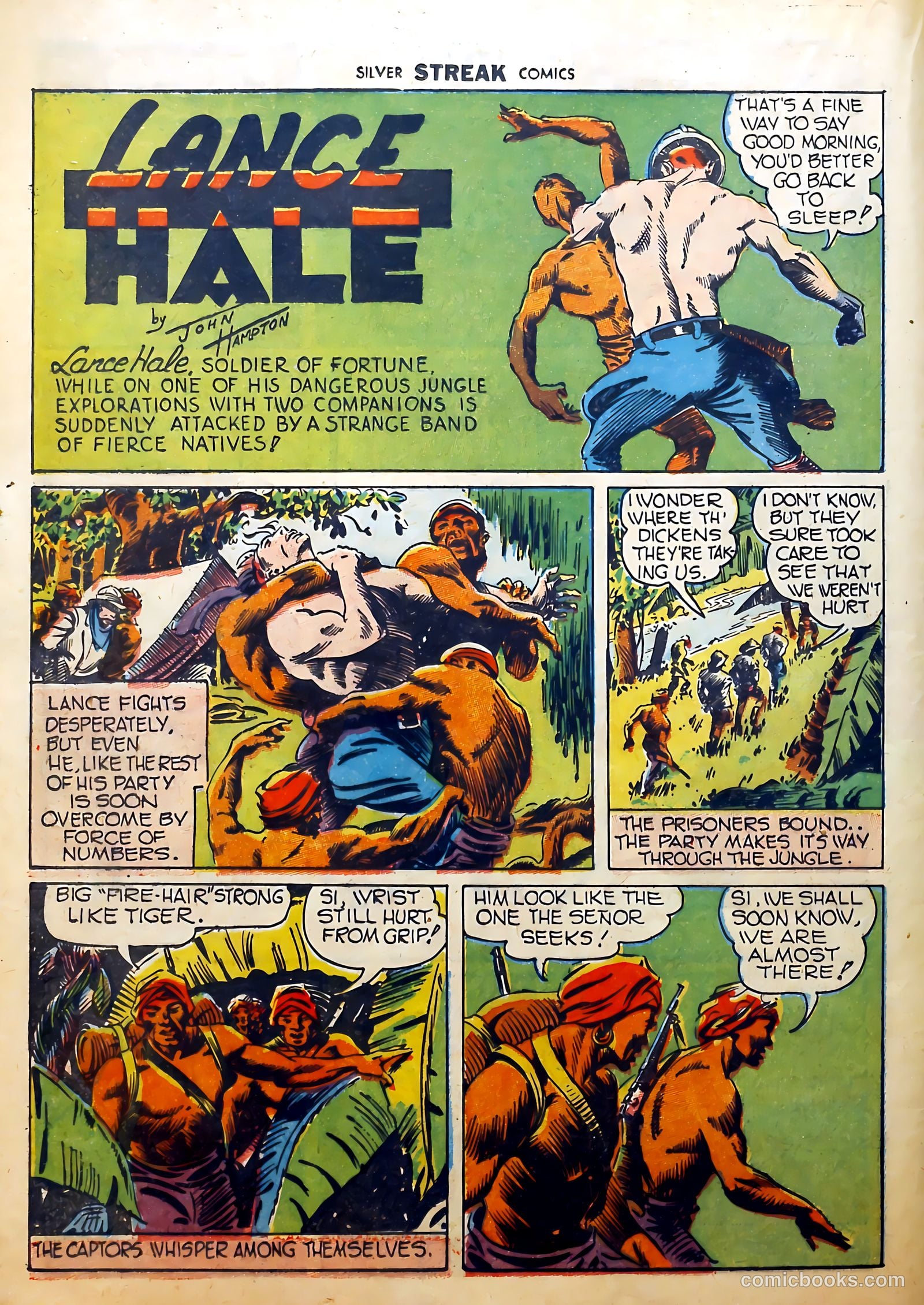 Silver Streak Comics #2 (1940) — page 30 of 68