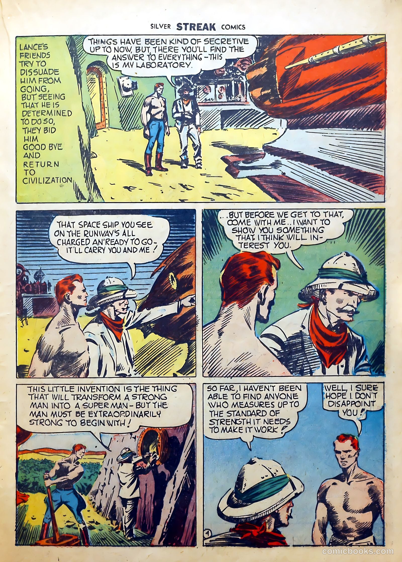 Silver Streak Comics #2 (1940) — page 33 of 68