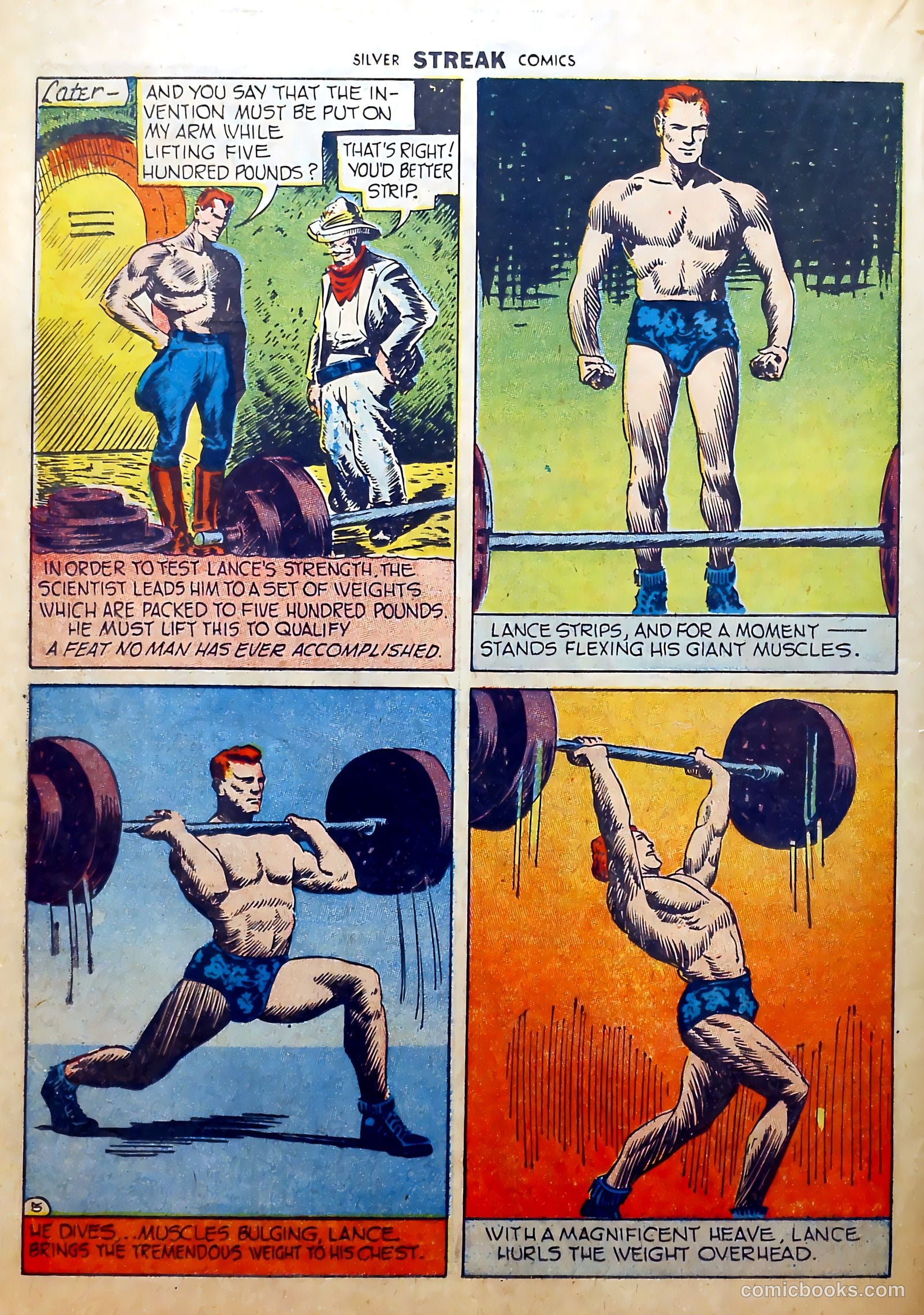 Silver Streak Comics #2 (1940) — page 34 of 68