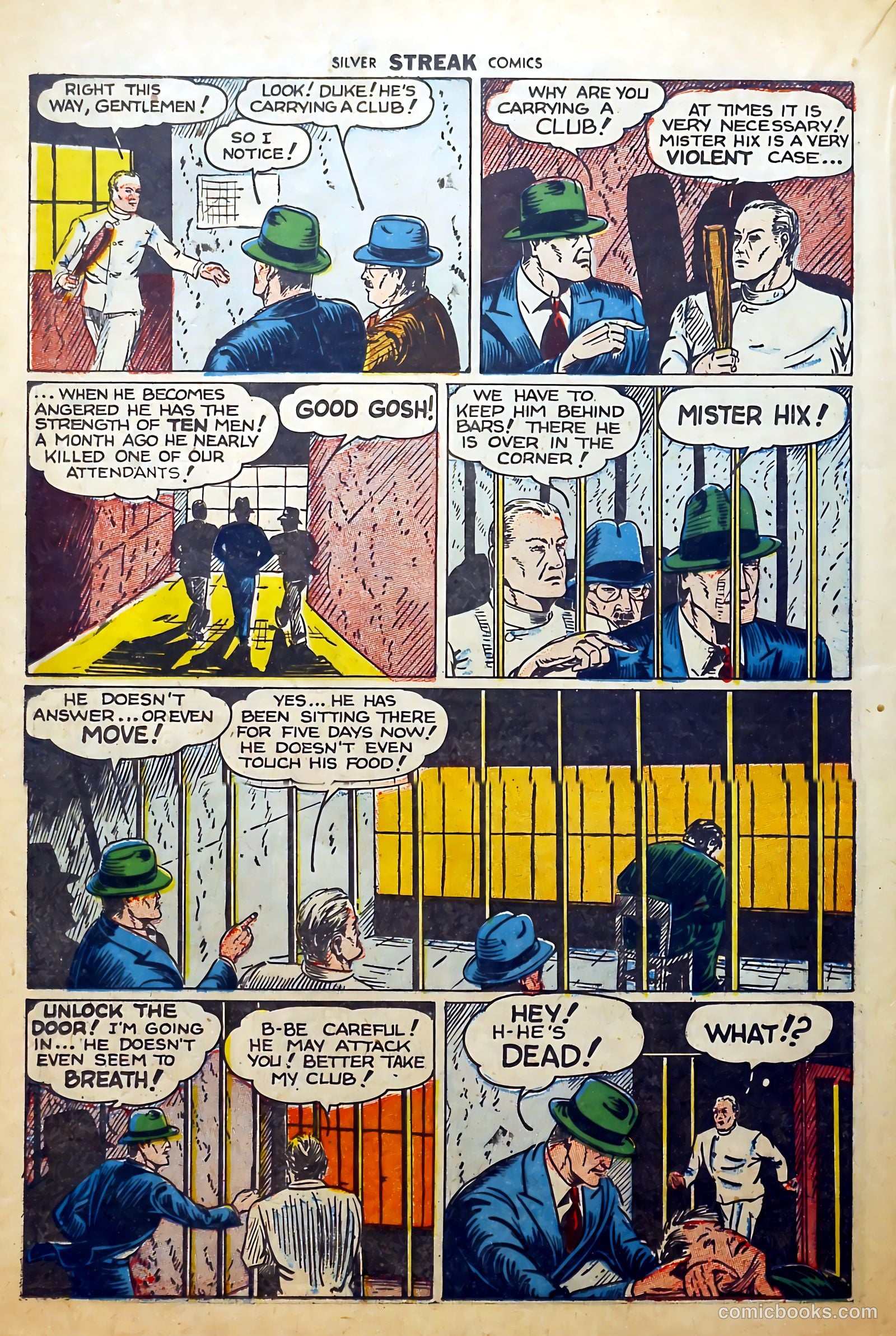 Silver Streak Comics #2 (1940) — page 40 of 68