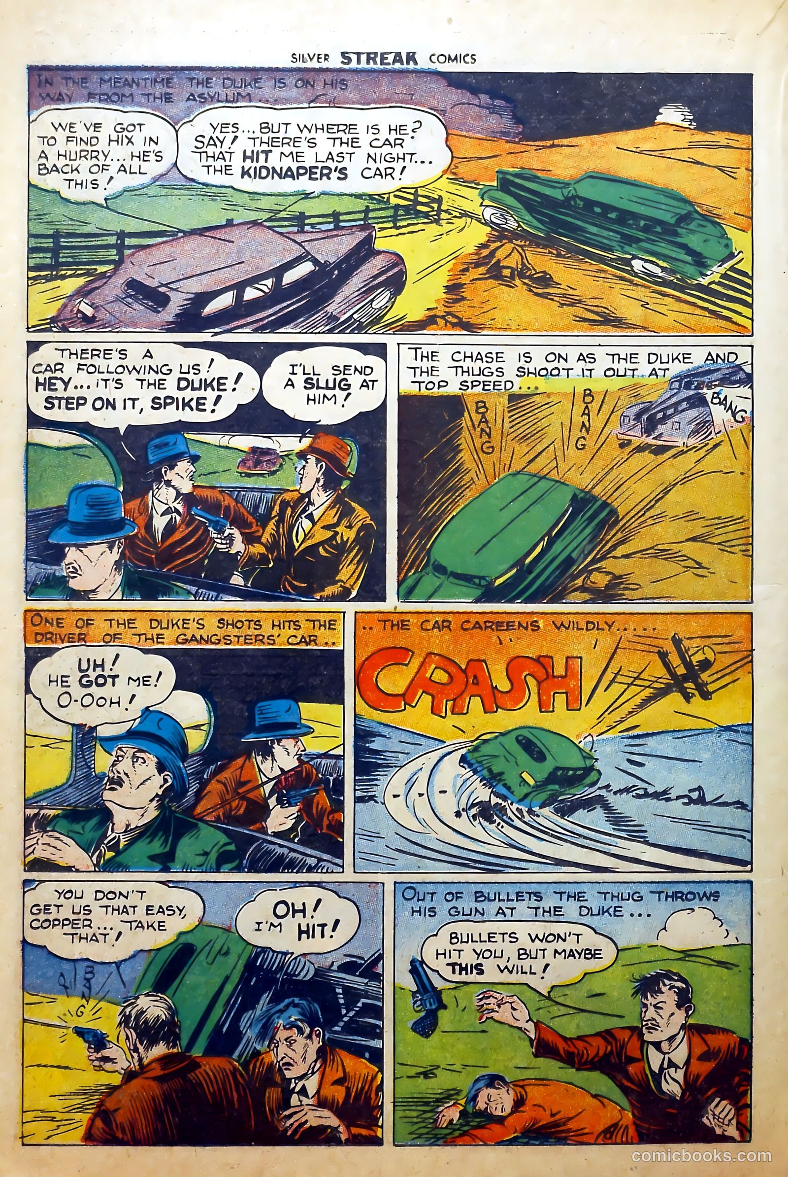 Silver Streak Comics #2 (1940) — page 42 of 68