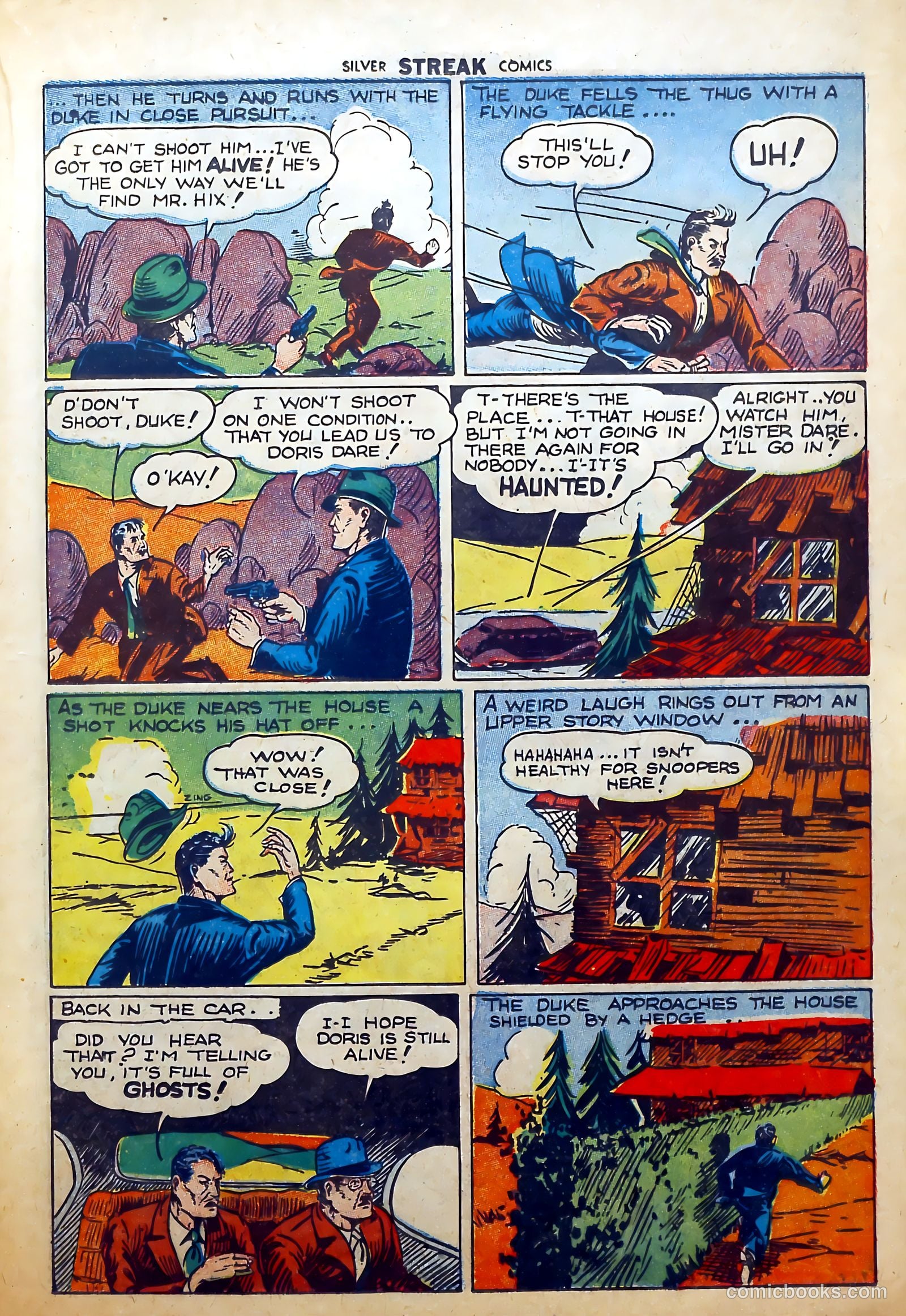 Silver Streak Comics #2 (1940) — page 43 of 68
