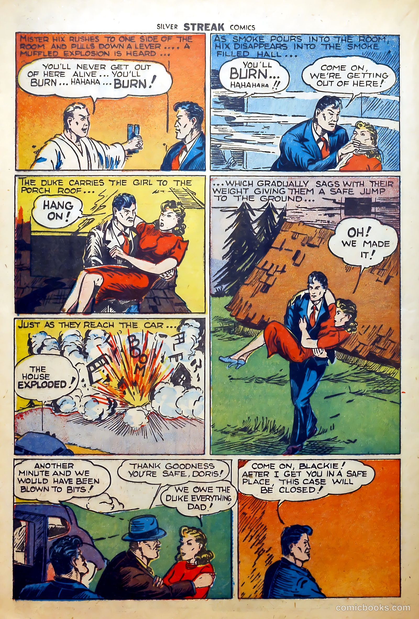 Silver Streak Comics #2 (1940) — page 46 of 68
