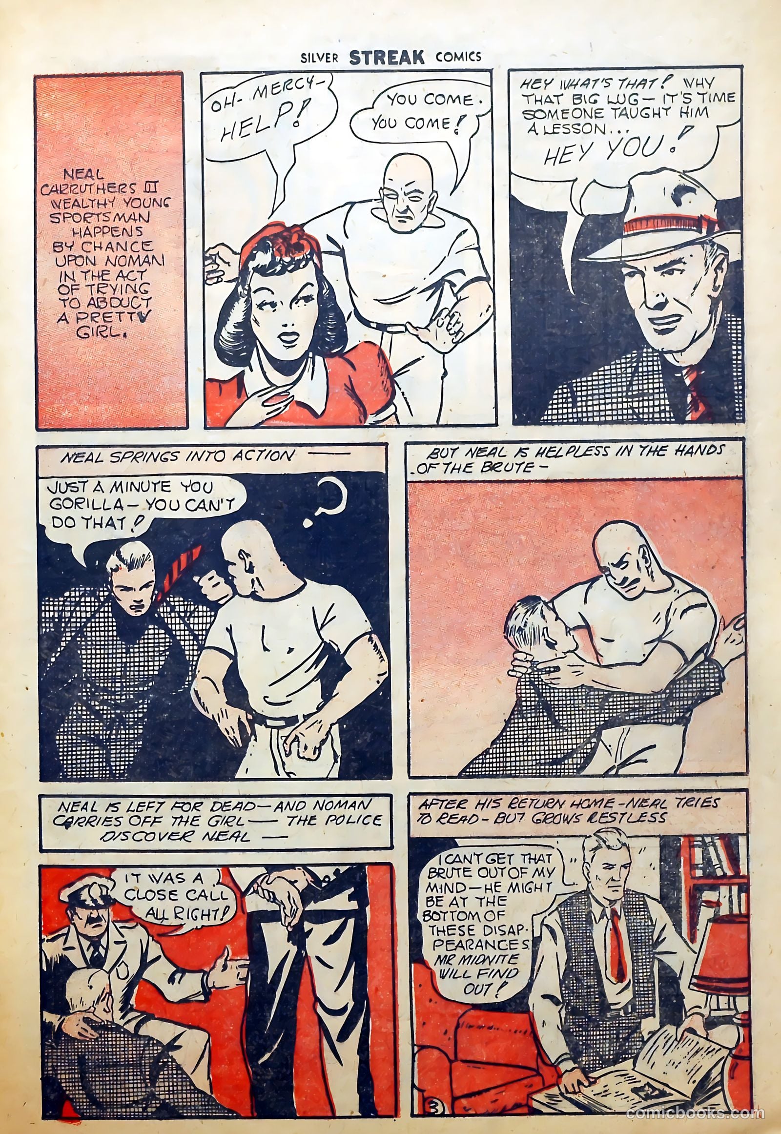 Silver Streak Comics #2 (1940) — page 49 of 68