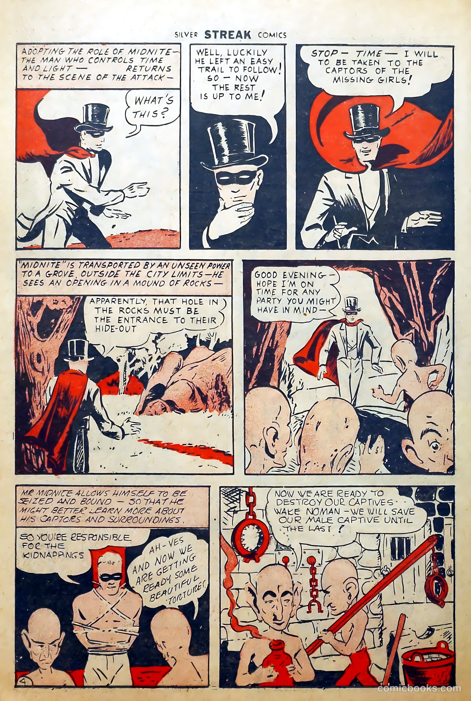 Silver Streak Comics #2 (1940) — page 50 of 68