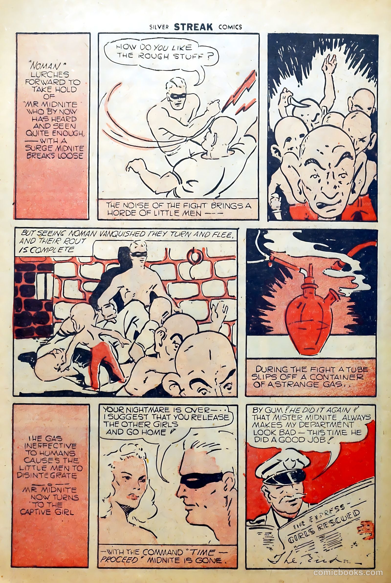 Silver Streak Comics #2 (1940) — page 52 of 68