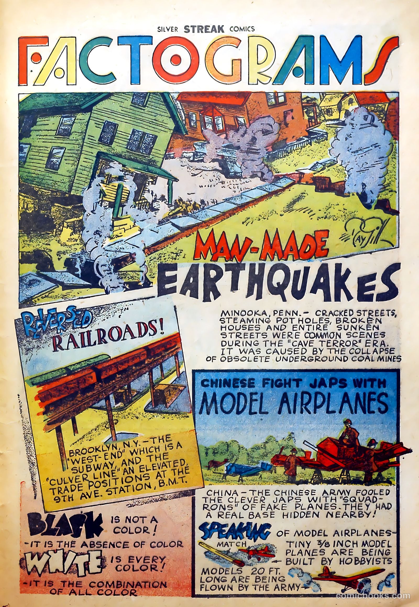 Silver Streak Comics #2 (1940) — page 55 of 68