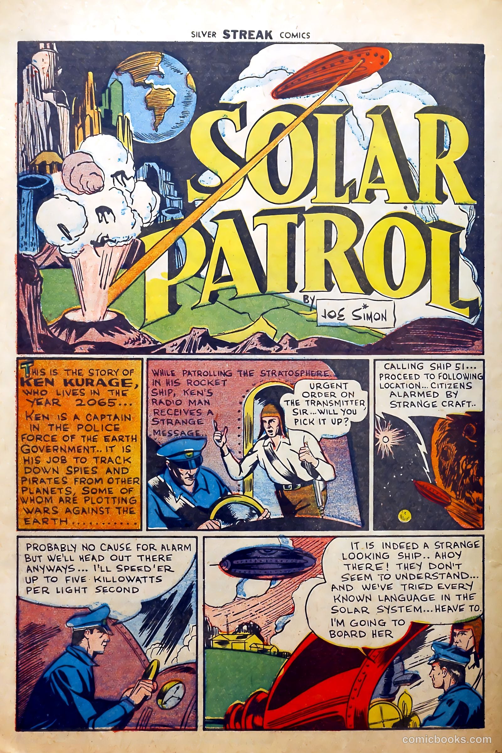 Silver Streak Comics #2 (1940) — page 56 of 68