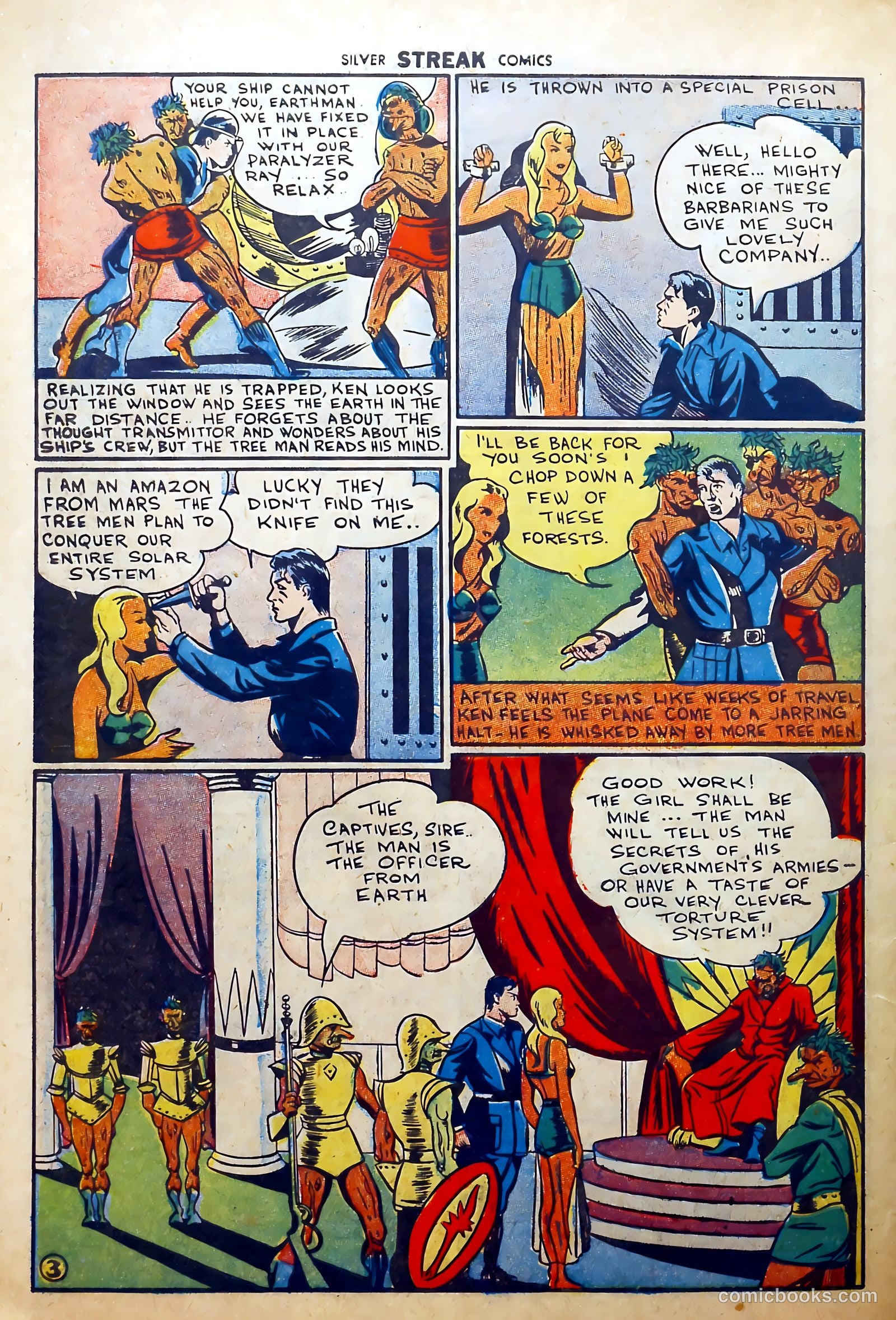 Silver Streak Comics #2 (1940) — page 58 of 68