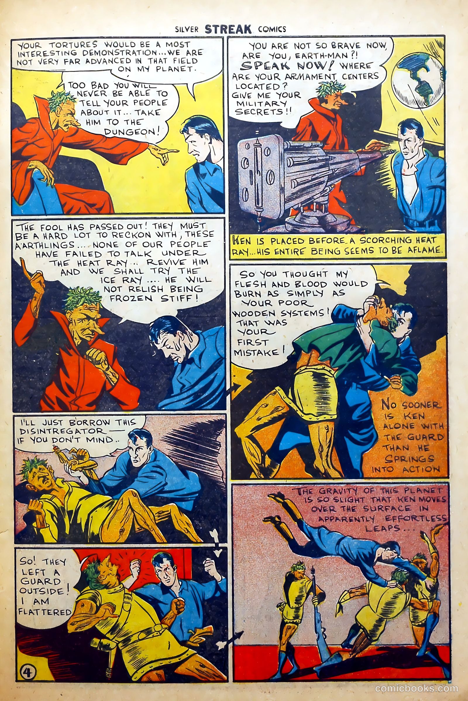 Silver Streak Comics #2 (1940) — page 59 of 68