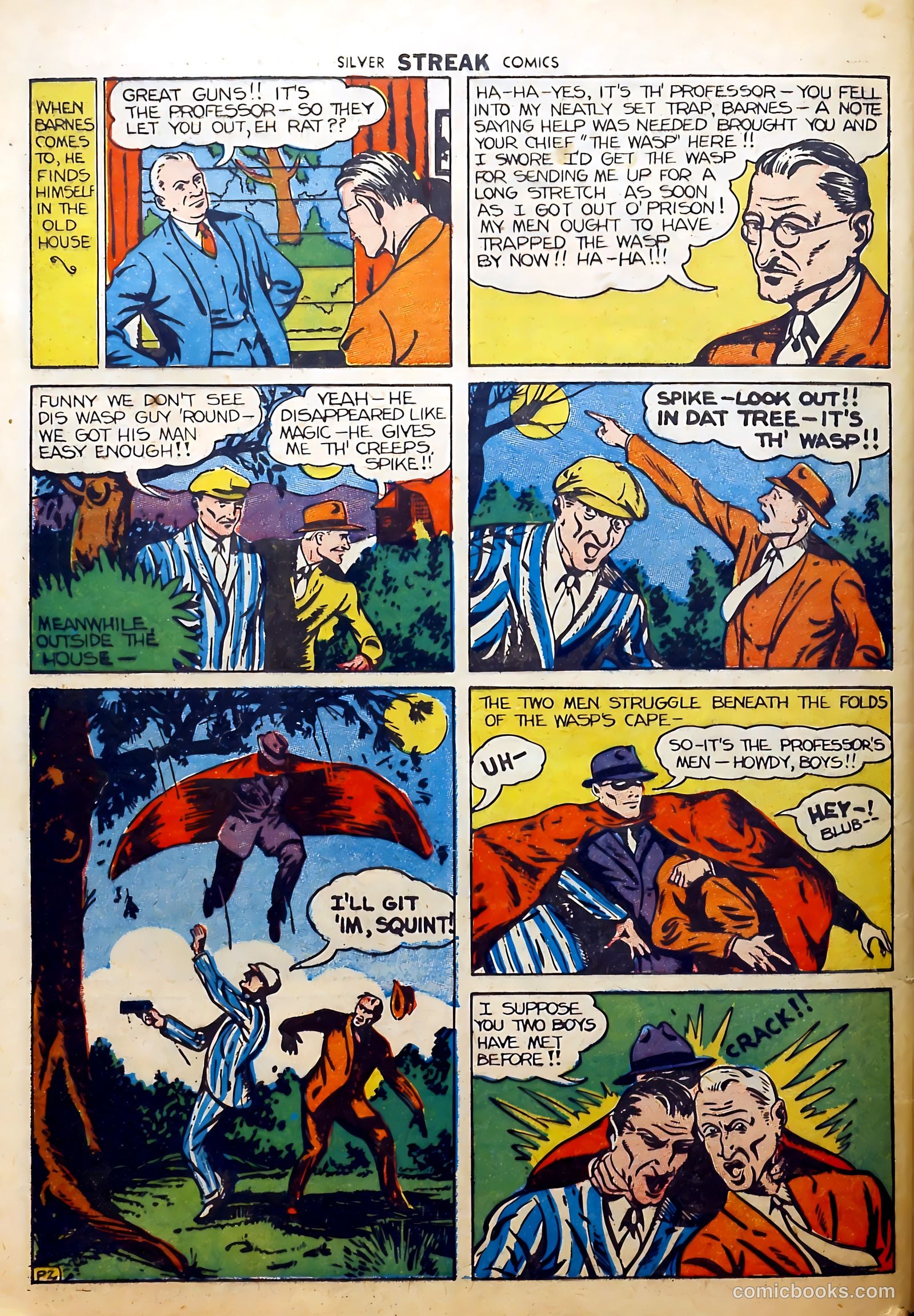 Silver Streak Comics #2 (1940) — page 62 of 68