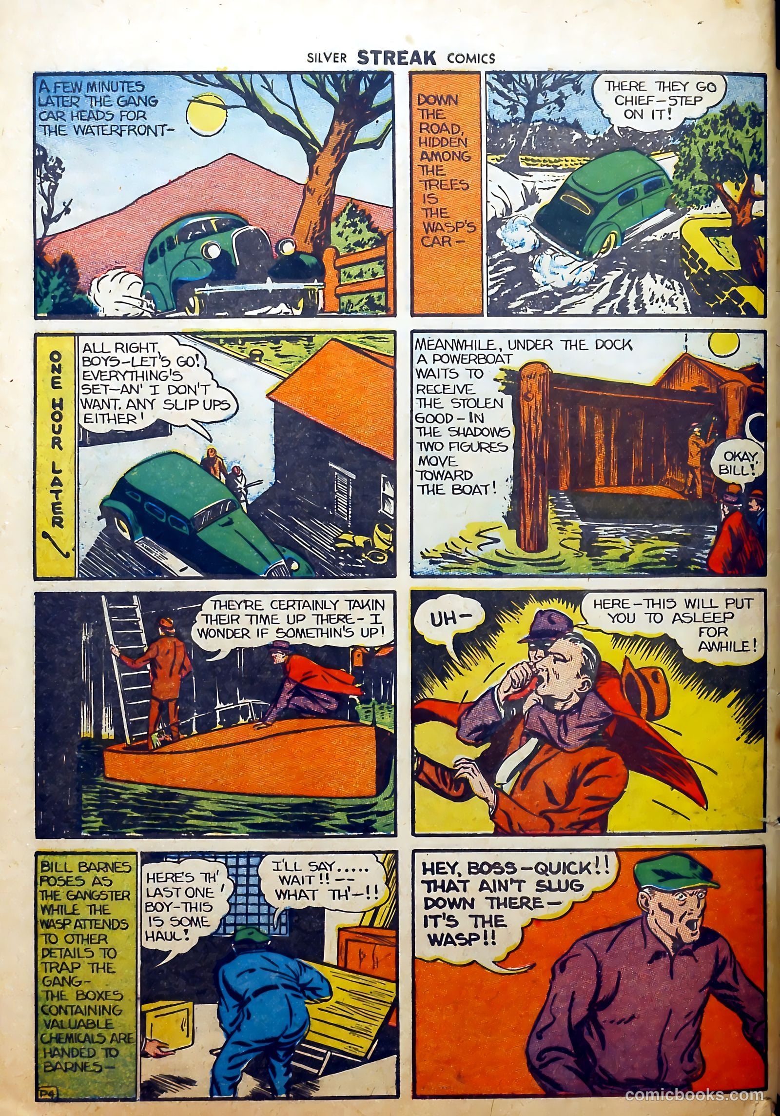 Silver Streak Comics #2 (1940) — page 64 of 68