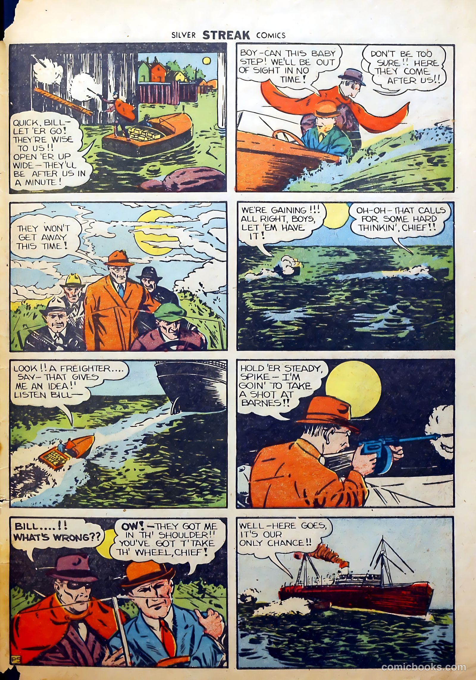 Silver Streak Comics #2 (1940) — page 65 of 68