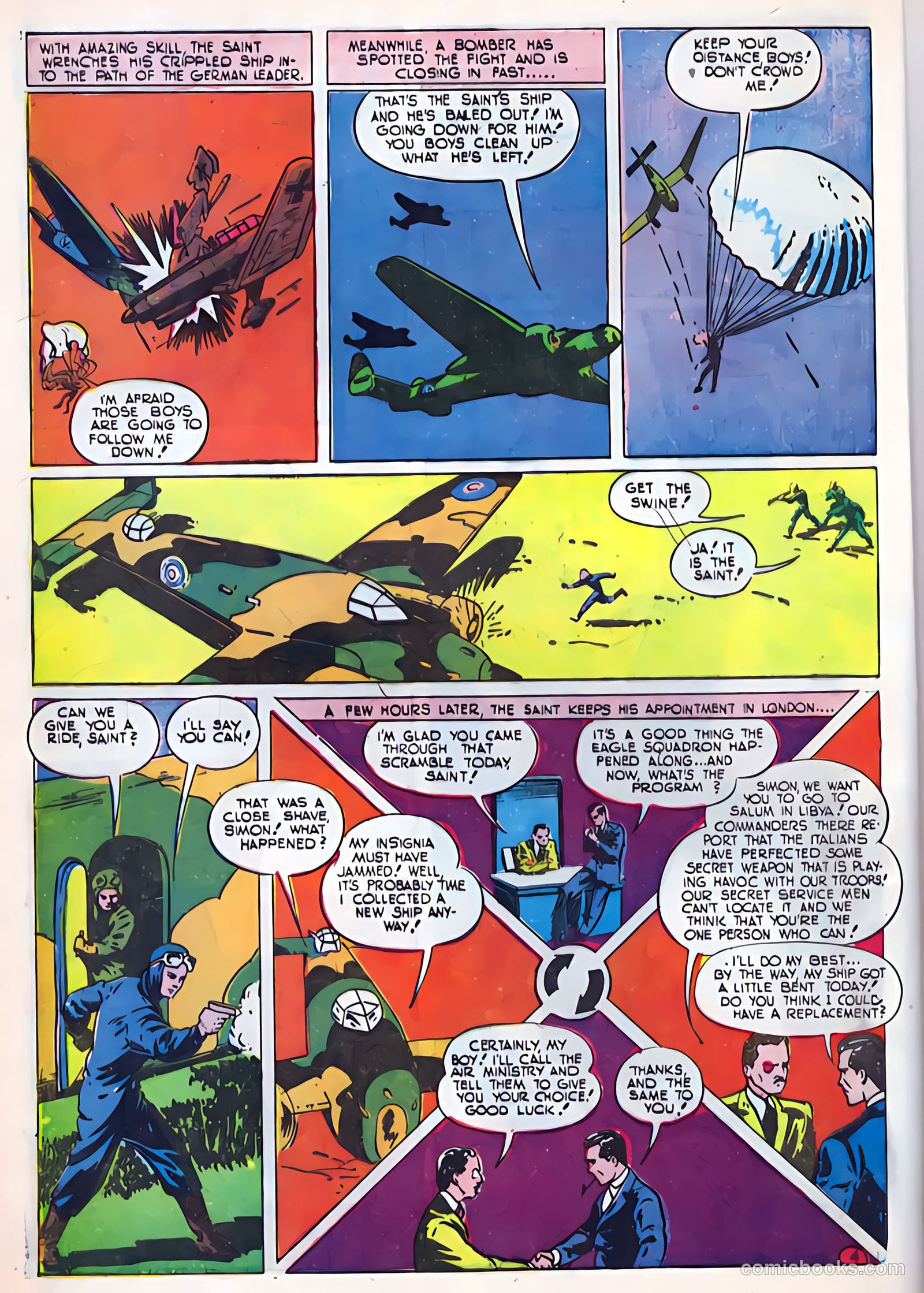 Silver Streak Comics #20 (1942) — page 6 of 70