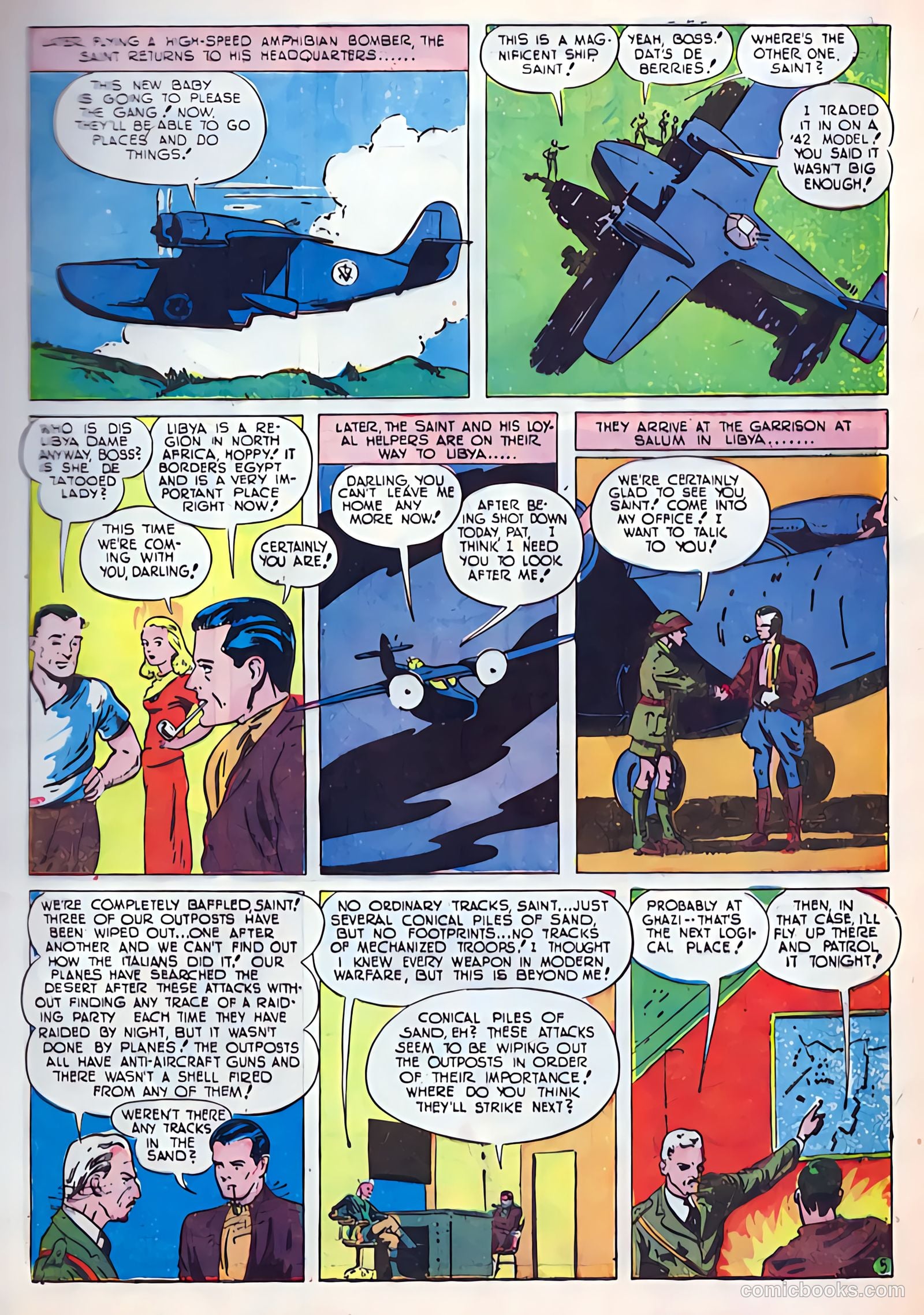 Silver Streak Comics #20 (1942) — page 7 of 70