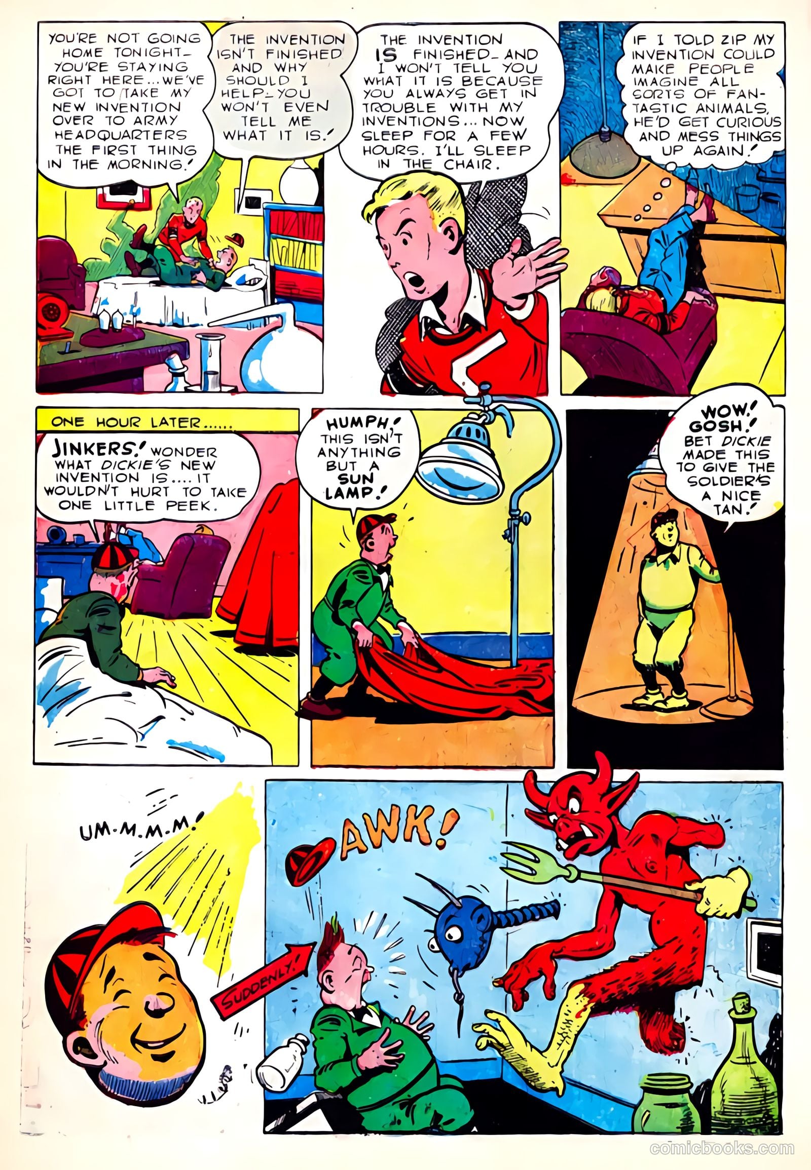 Silver Streak Comics #20 (1942) — page 16 of 70