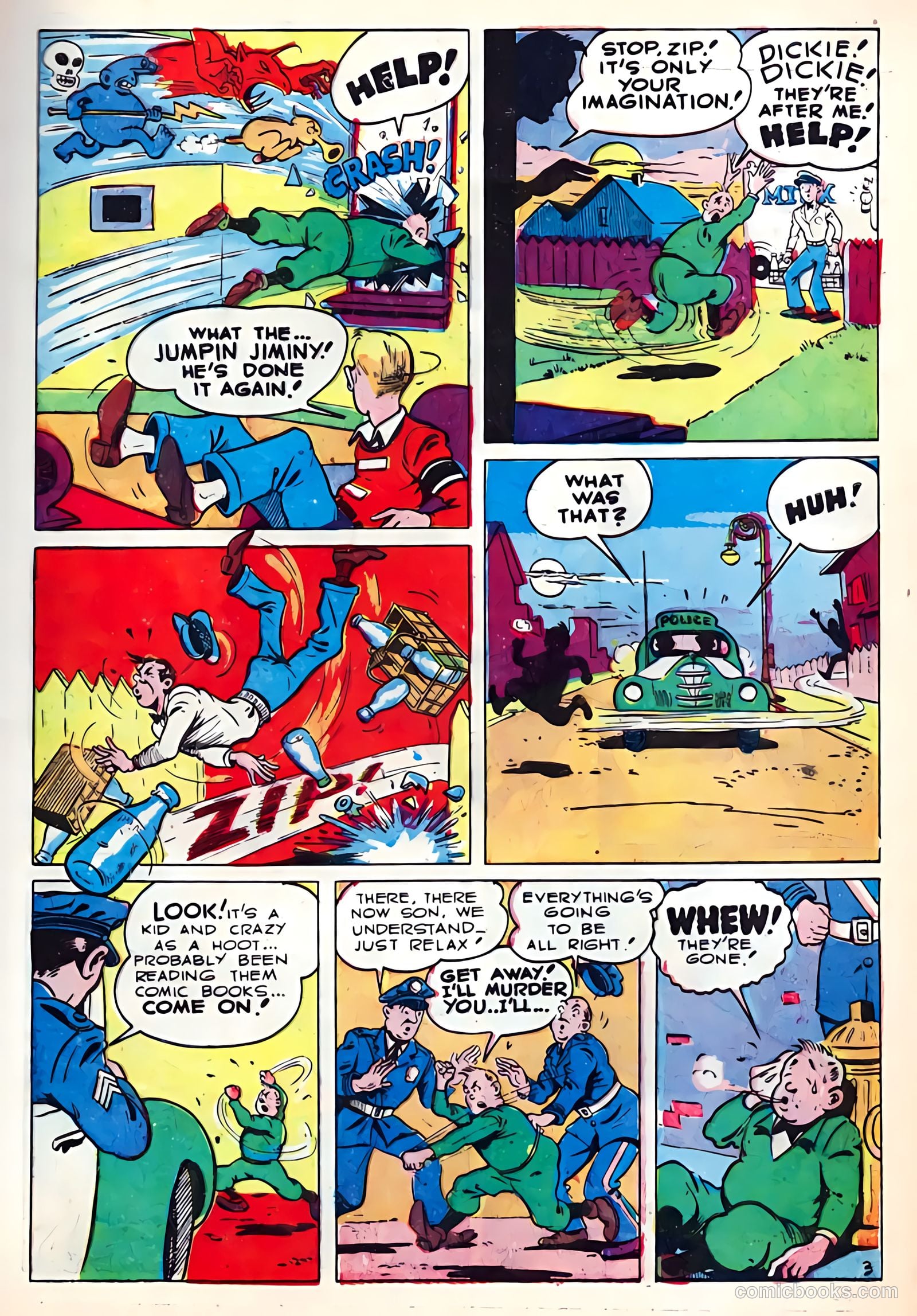 Silver Streak Comics #20 (1942) — page 17 of 70