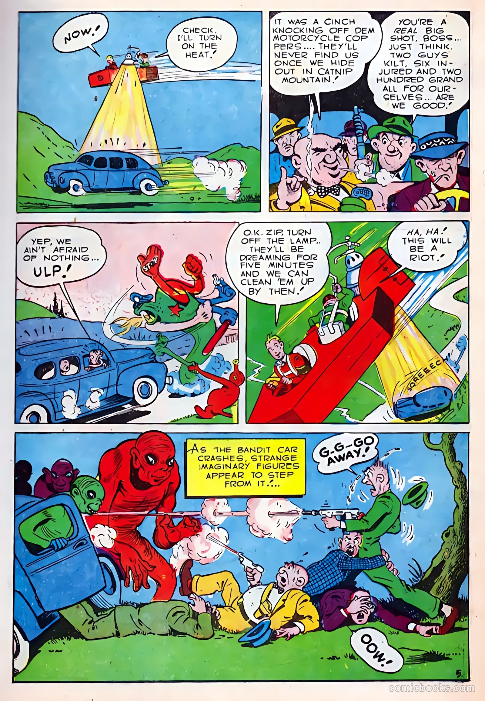 Silver Streak Comics #20 (1942) — page 19 of 70