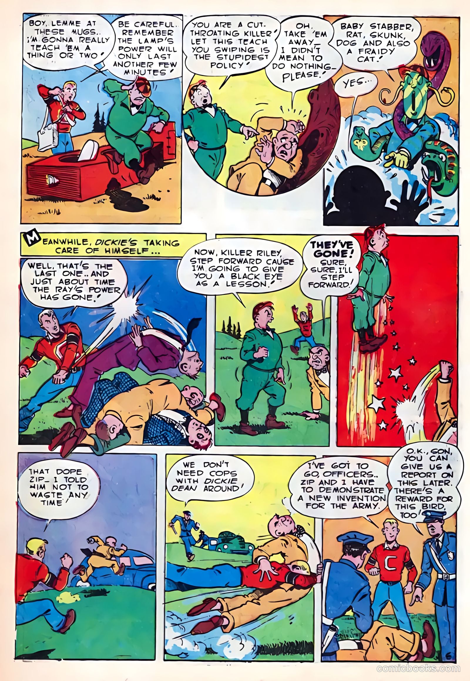 Silver Streak Comics #20 (1942) — page 20 of 70
