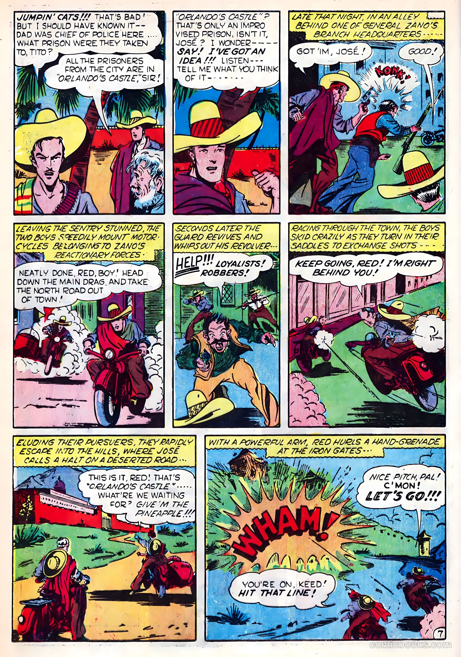 Silver Streak Comics #20 (1942) — page 28 of 70