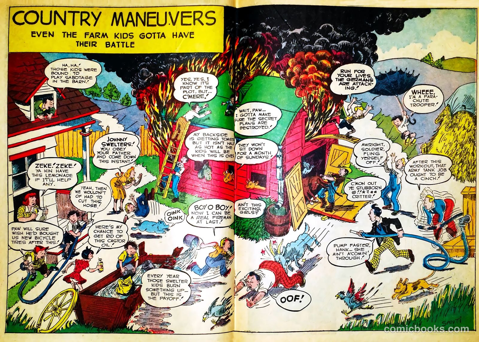 Silver Streak Comics #20 (1942) — page 34 of 70