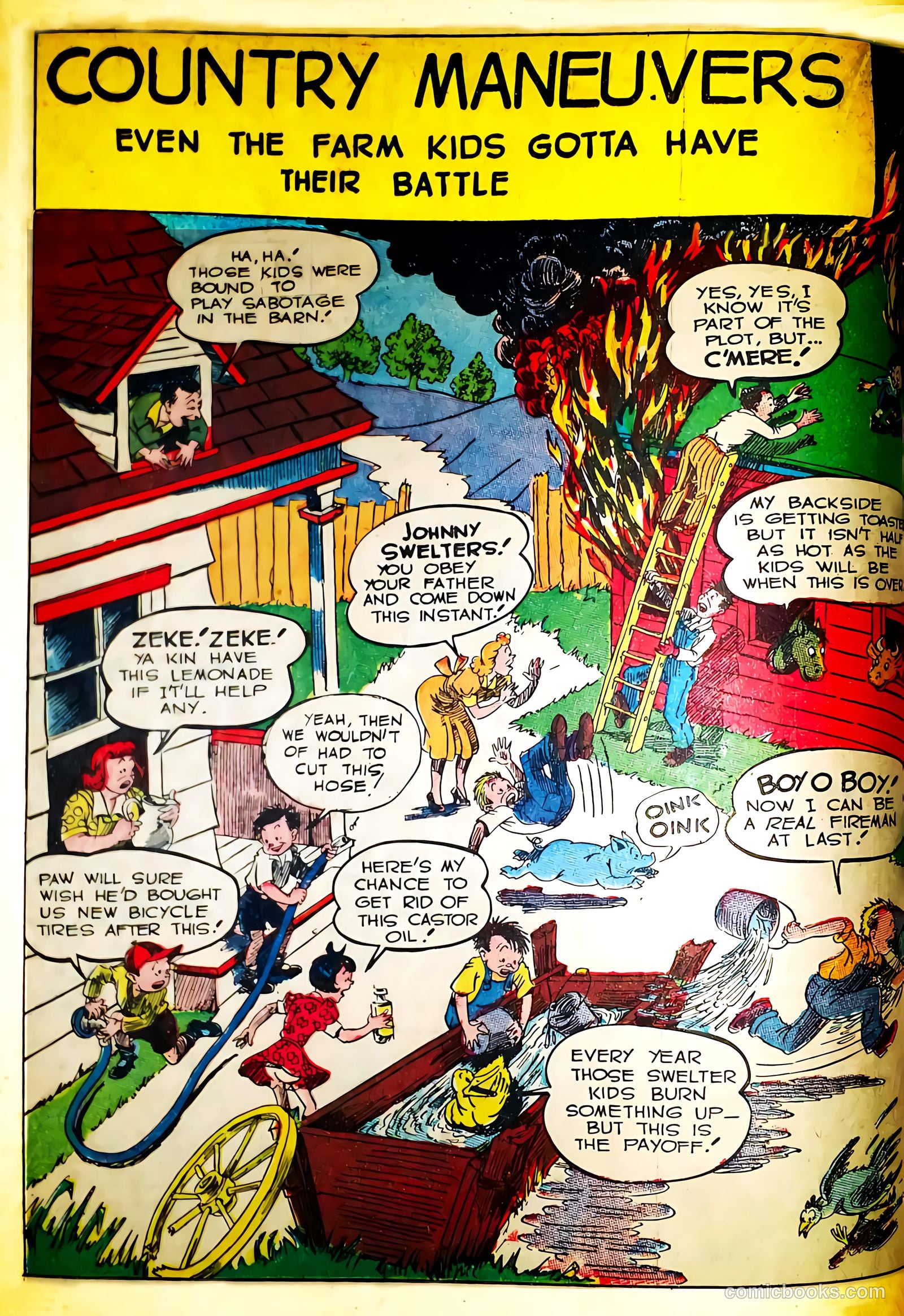 Silver Streak Comics #20 (1942) — page 35 of 70