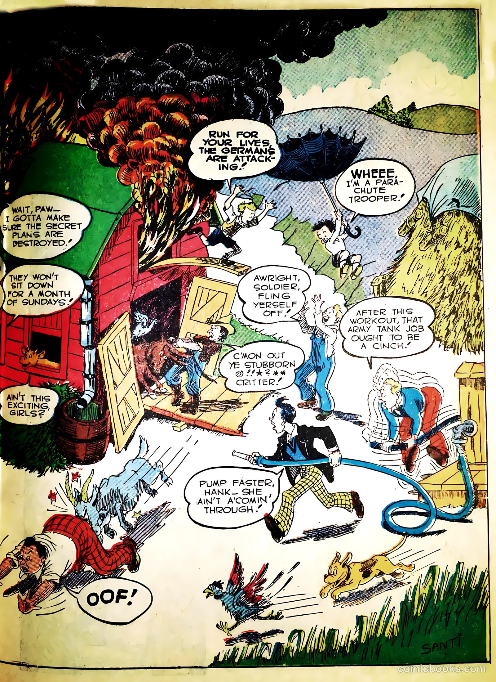 Silver Streak Comics #20 (1942) — page 36 of 70