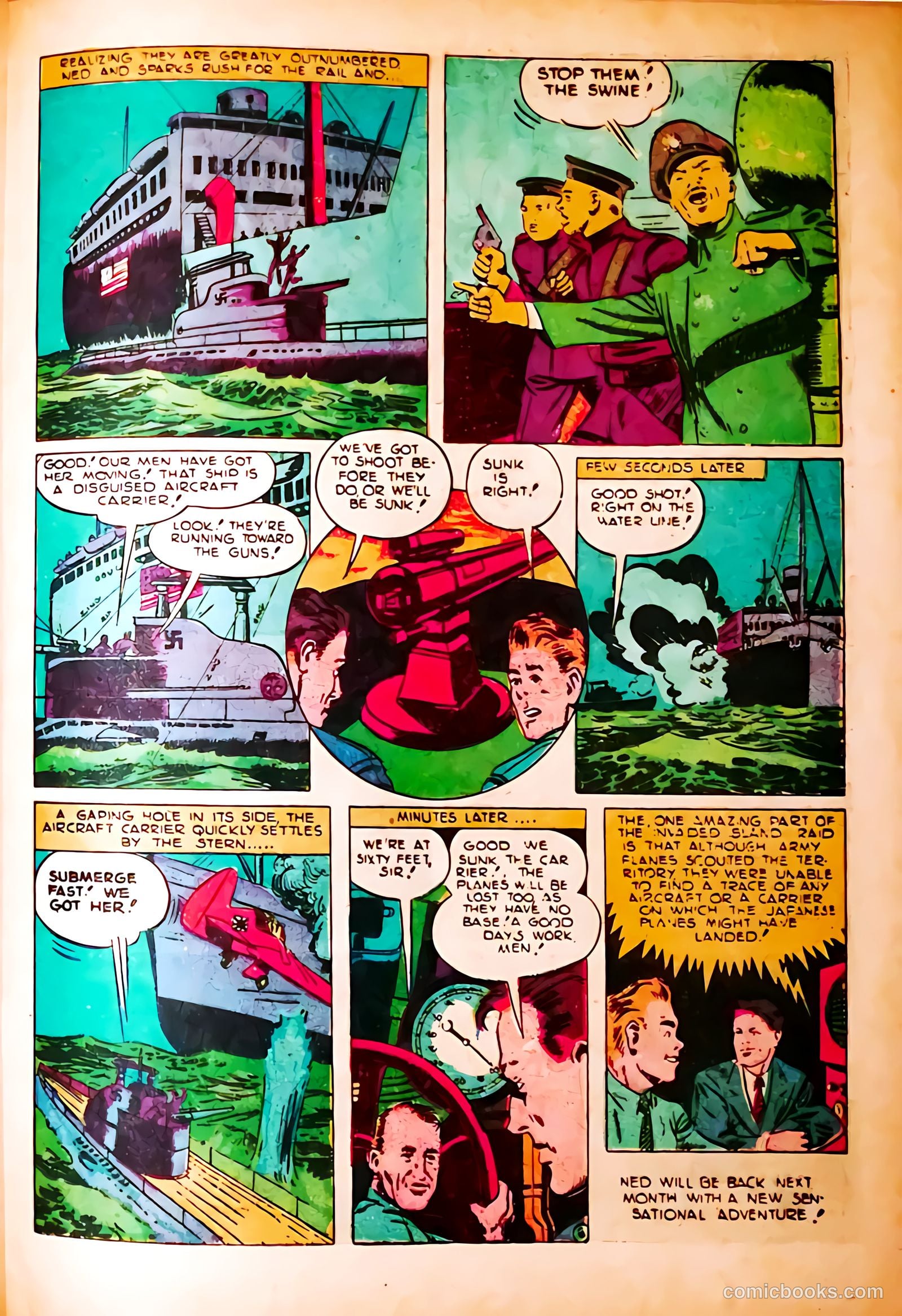 Silver Streak Comics #20 (1942) — page 42 of 70